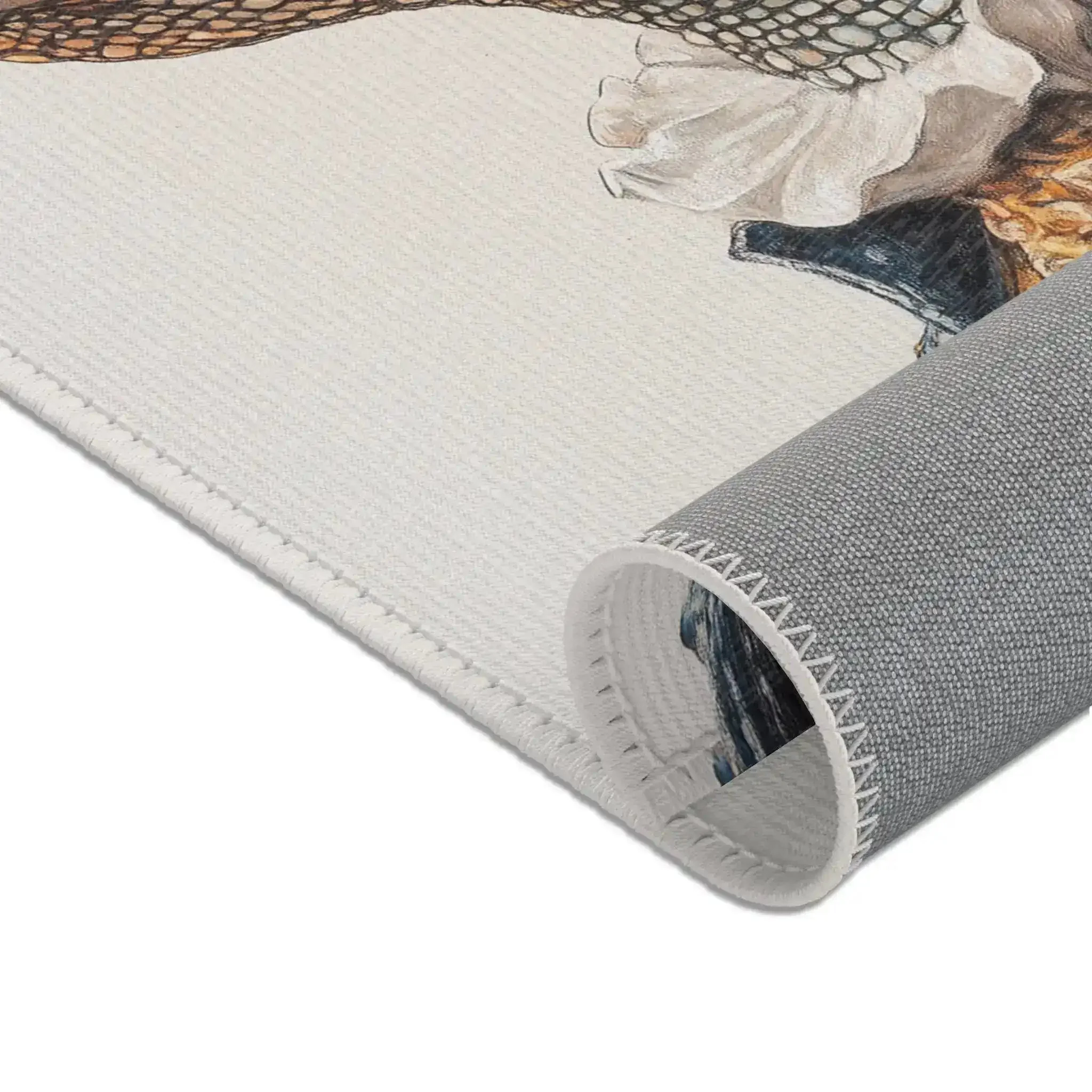 Regal Reptile Renaissance Rug – Couture Croc Vibes - Image 7