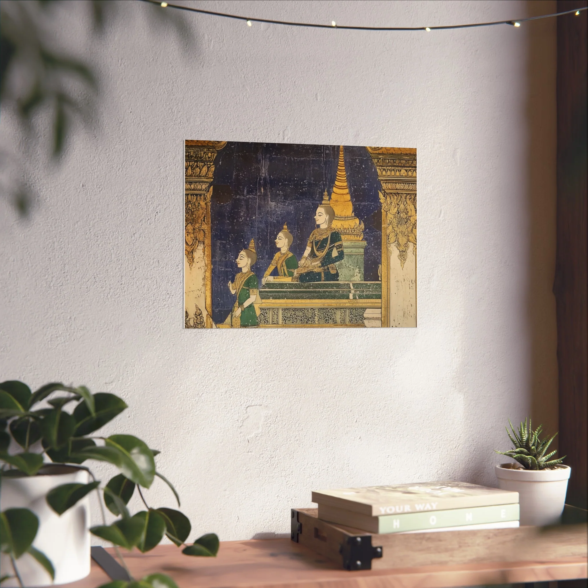 Regal Thai Mural Fine Art Poster - Image 24