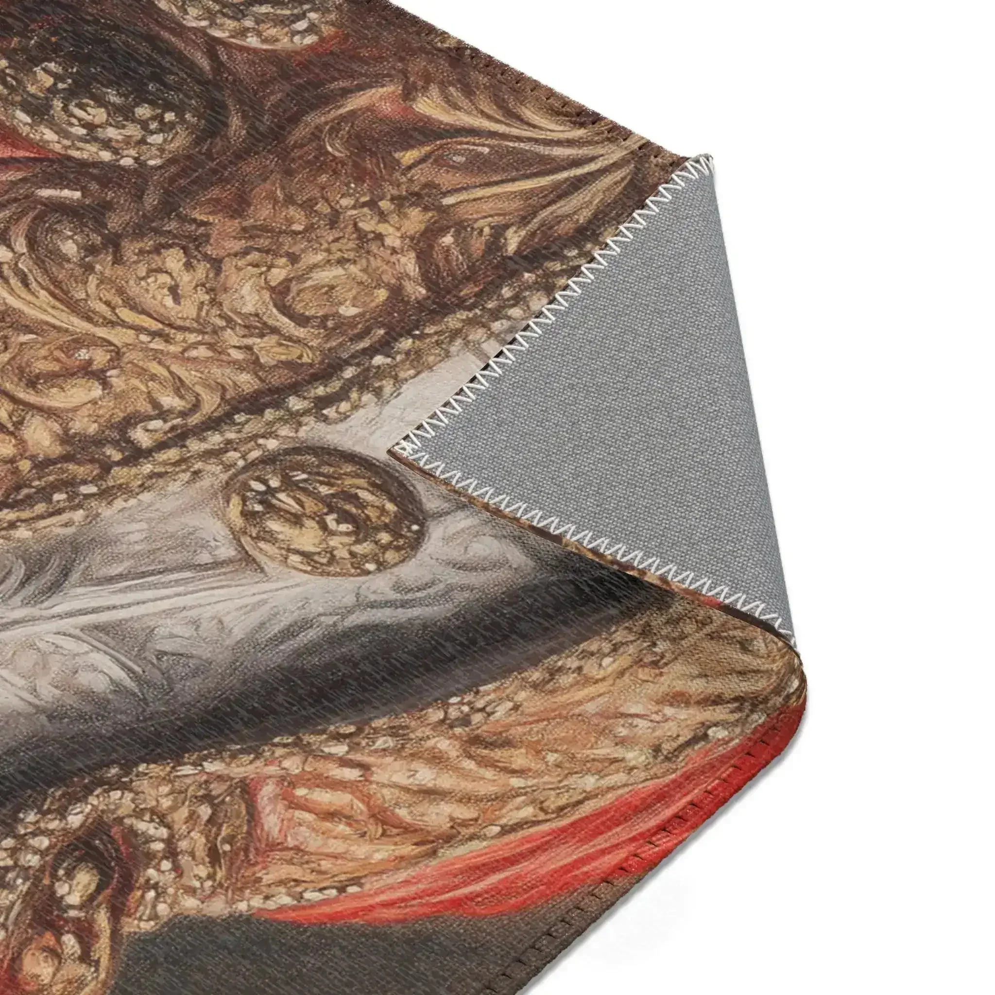 Renaissance Cat in Couture - Luxury Accent Rug - Image 5