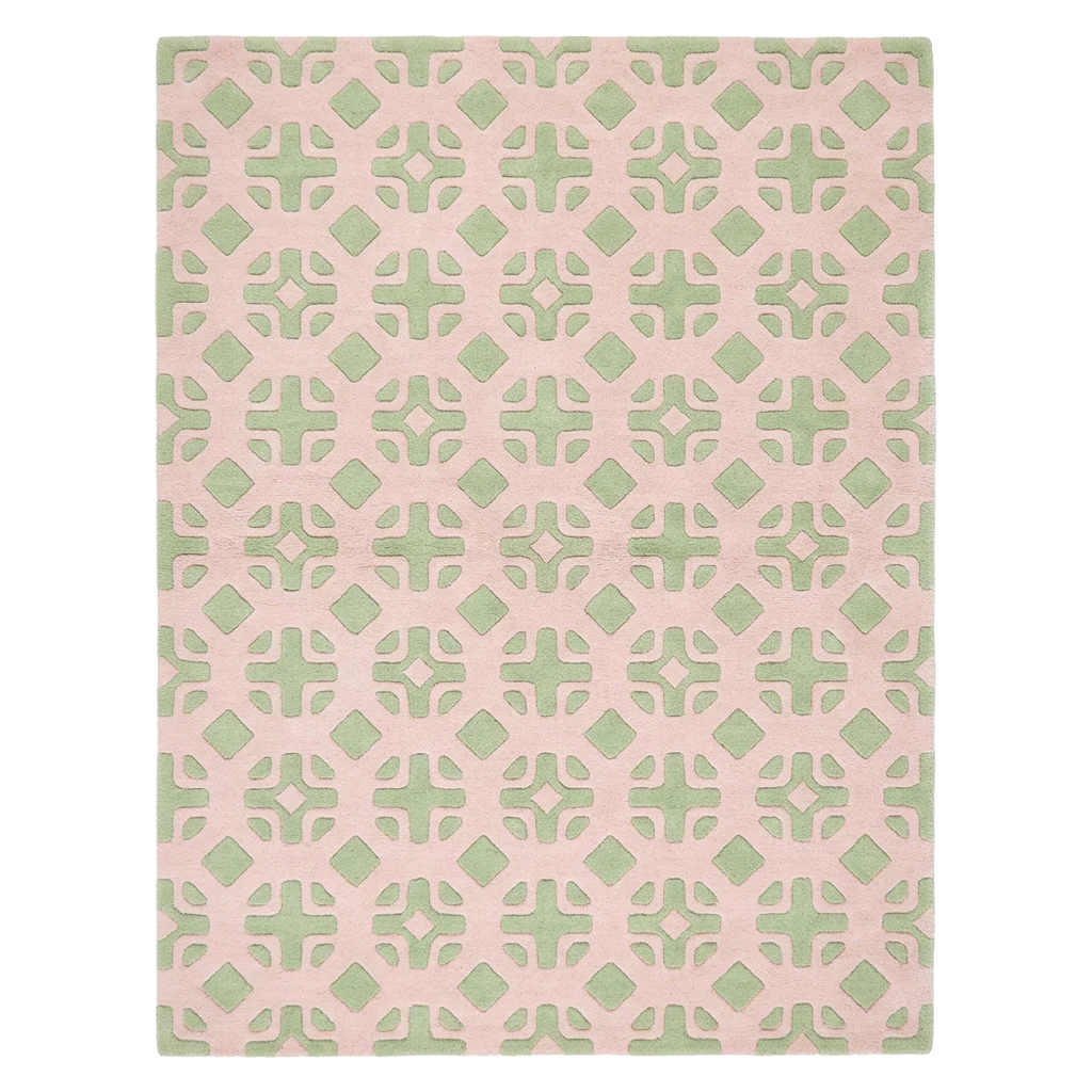 Retro Garden Hand Tufted Rug