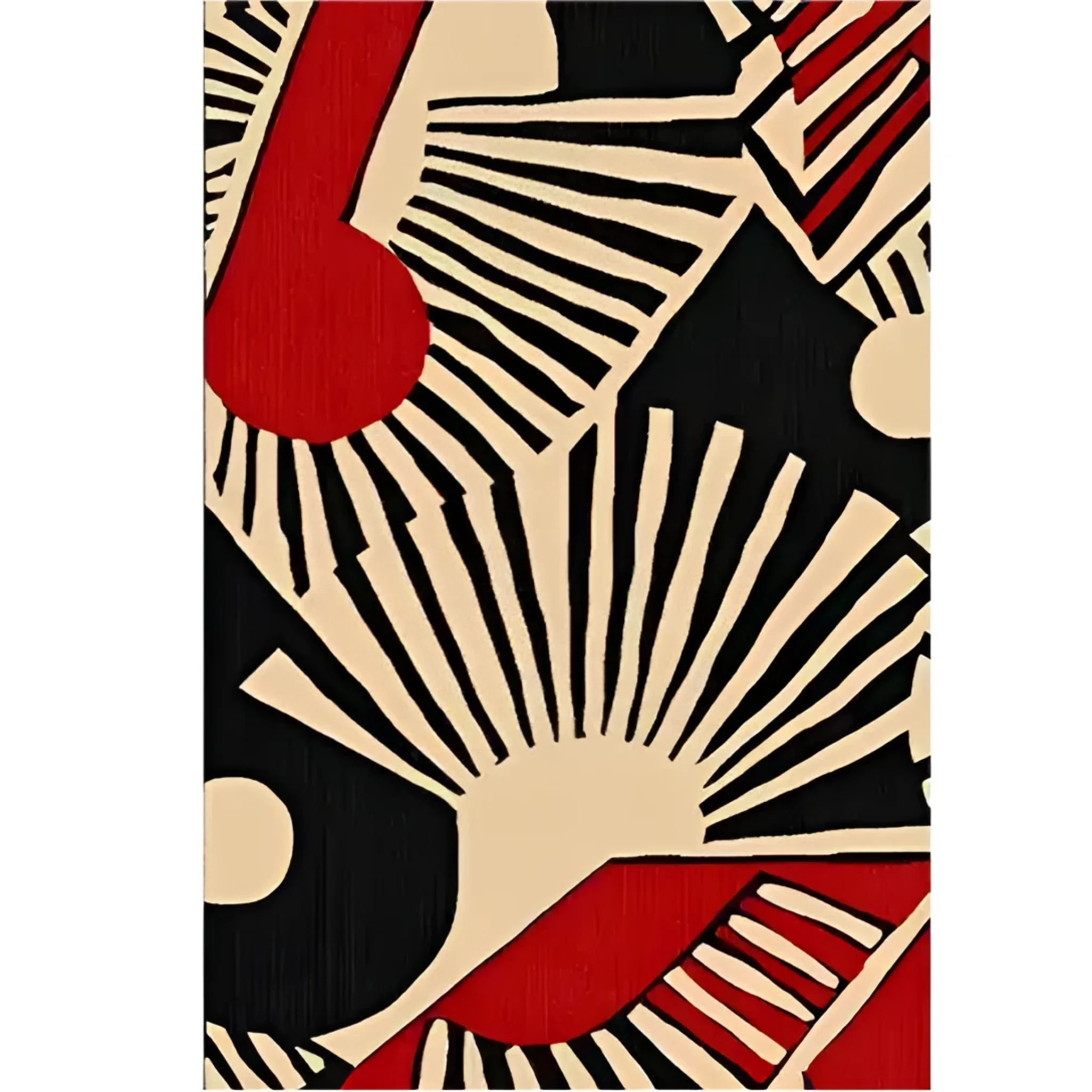 Rhythmic Rays Hand Tufted Rug