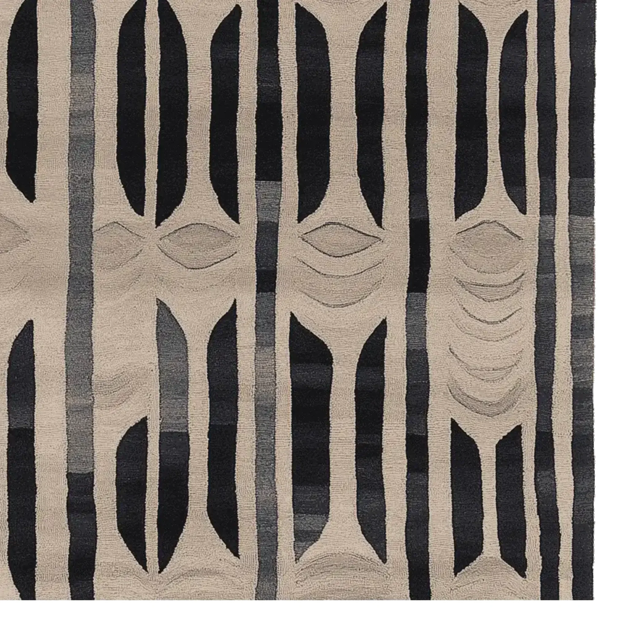 Rhythmic Vein Hand Tufted Rug - Image 5