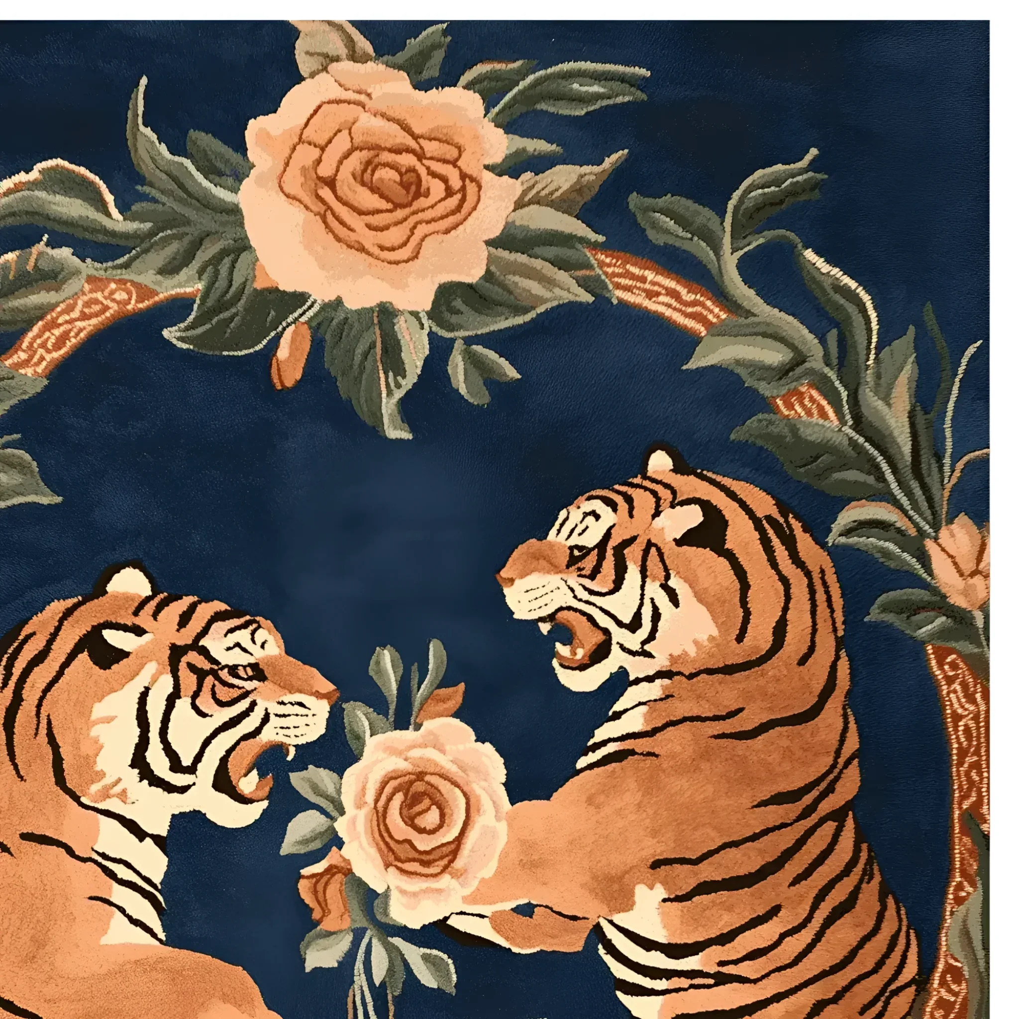 Roaring Rivalry Hand Tufted Rug - Image 6