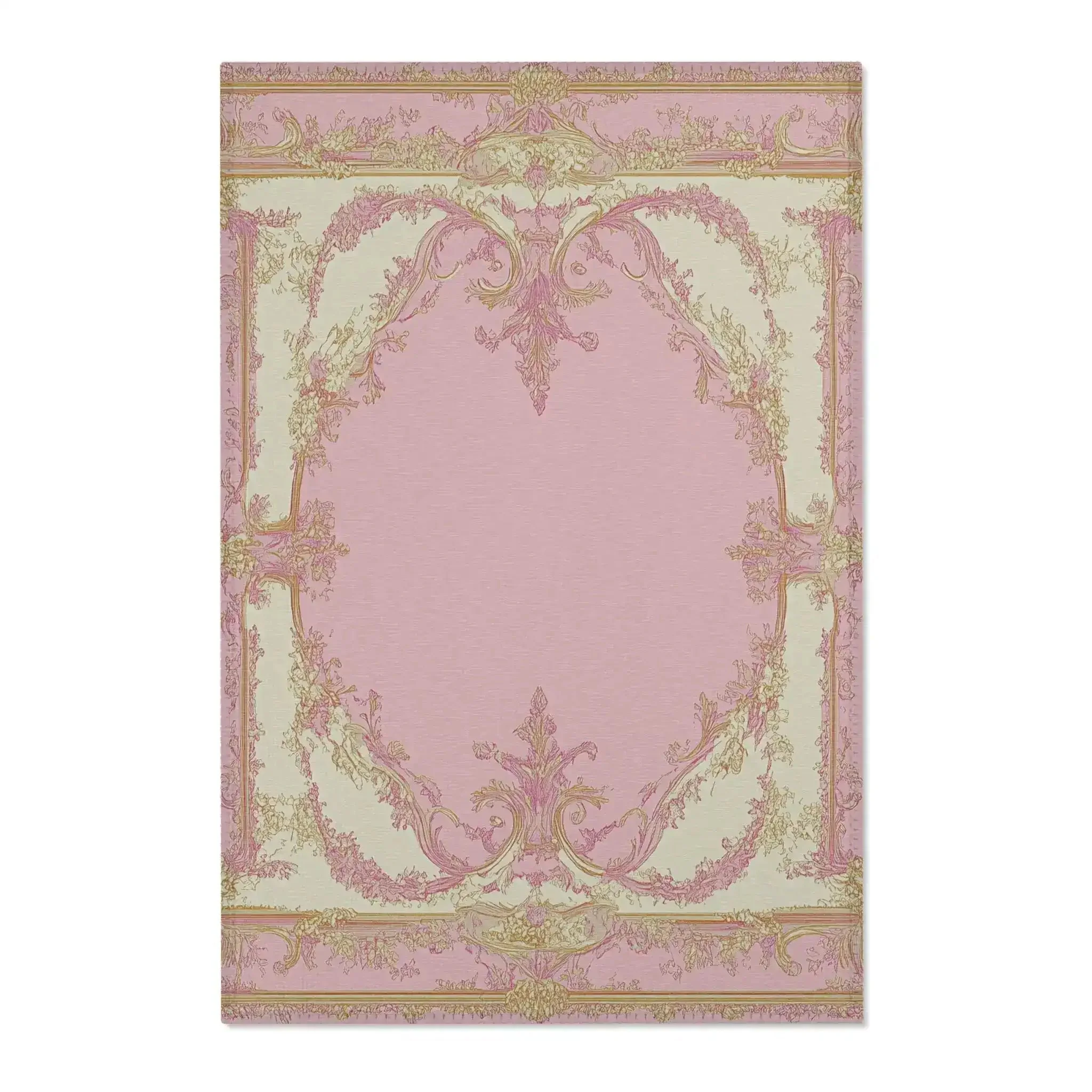 Rococo Bloom Accent Rug - Image 3