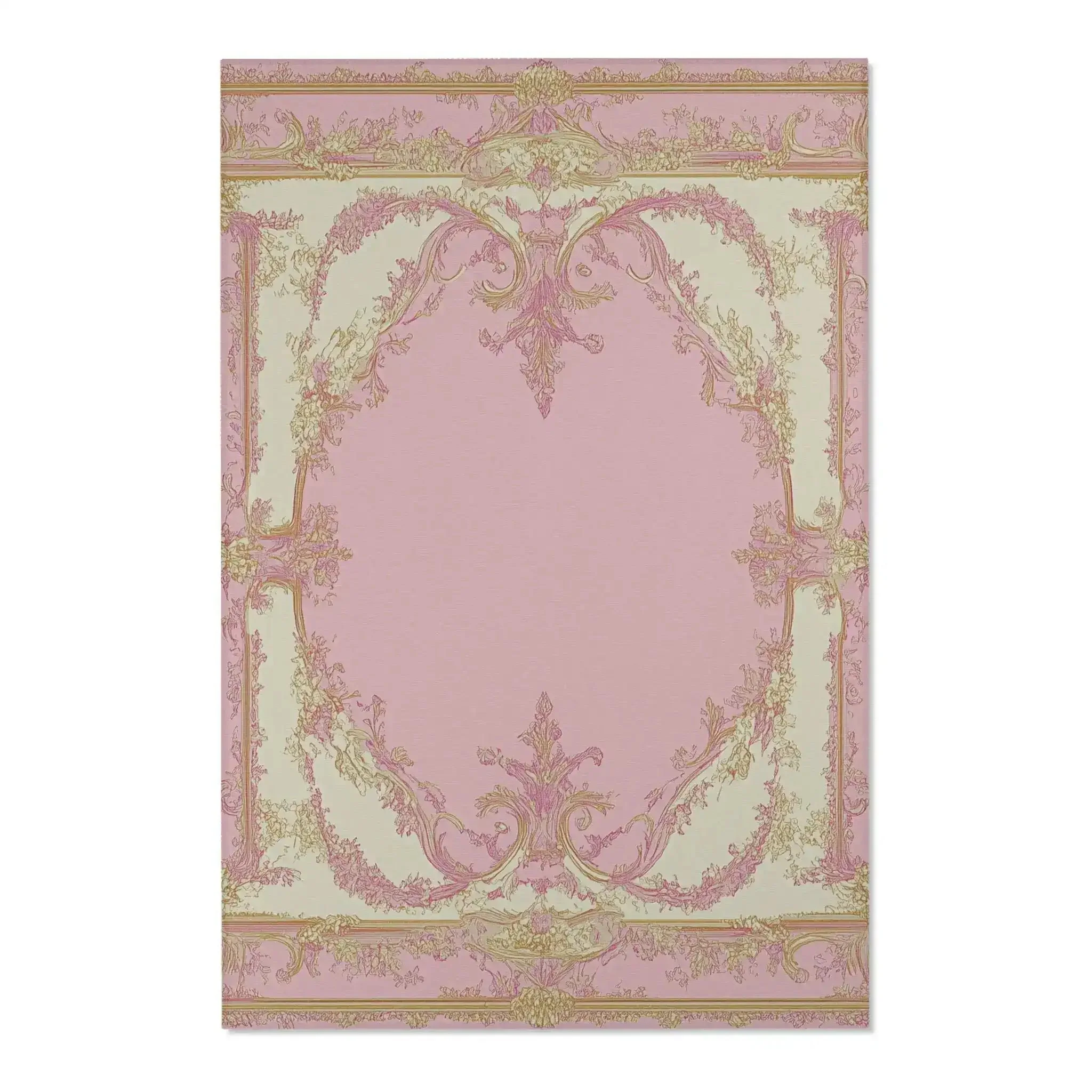 Rococo Bloom Accent Rug - Image 4