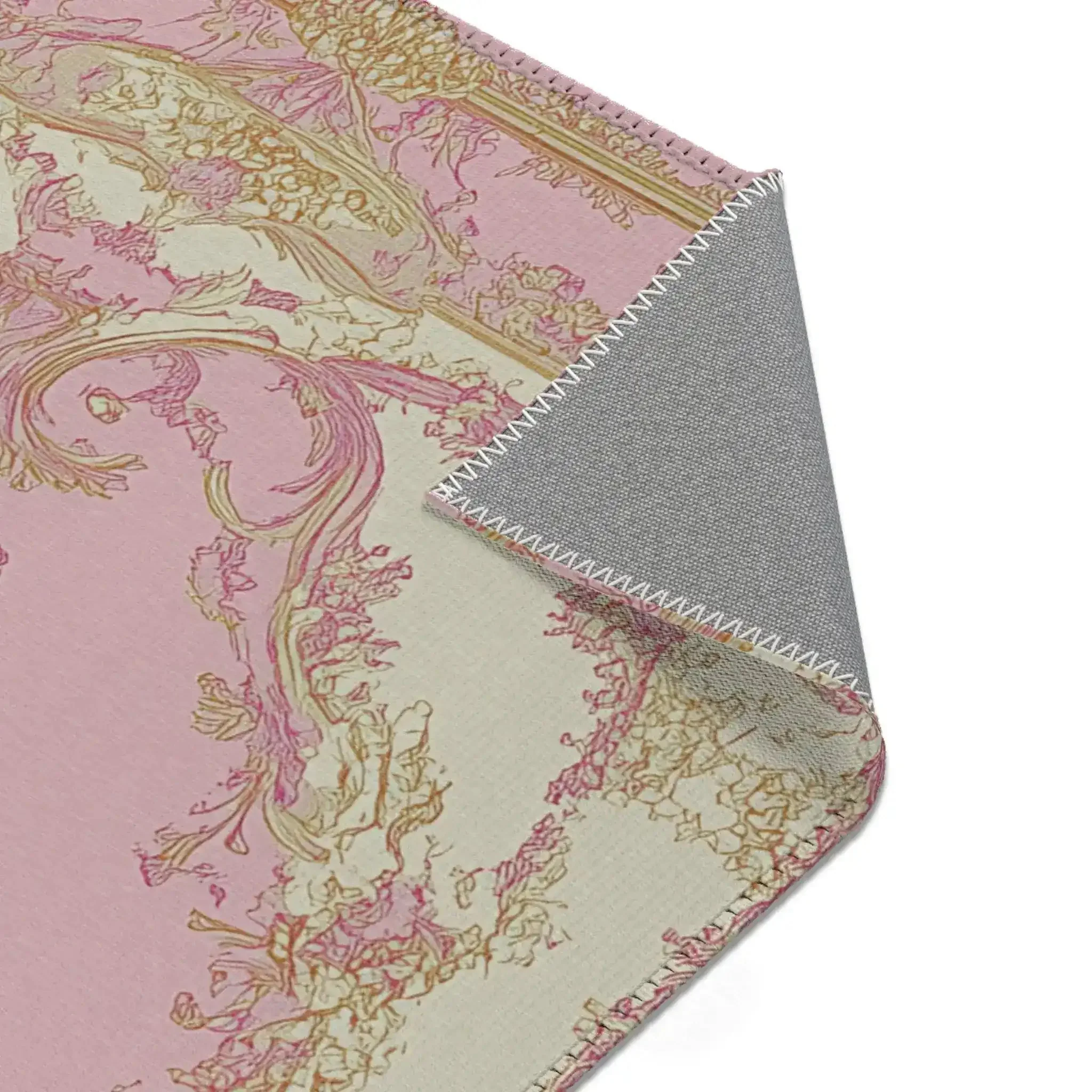 Rococo Bloom Accent Rug - Image 5