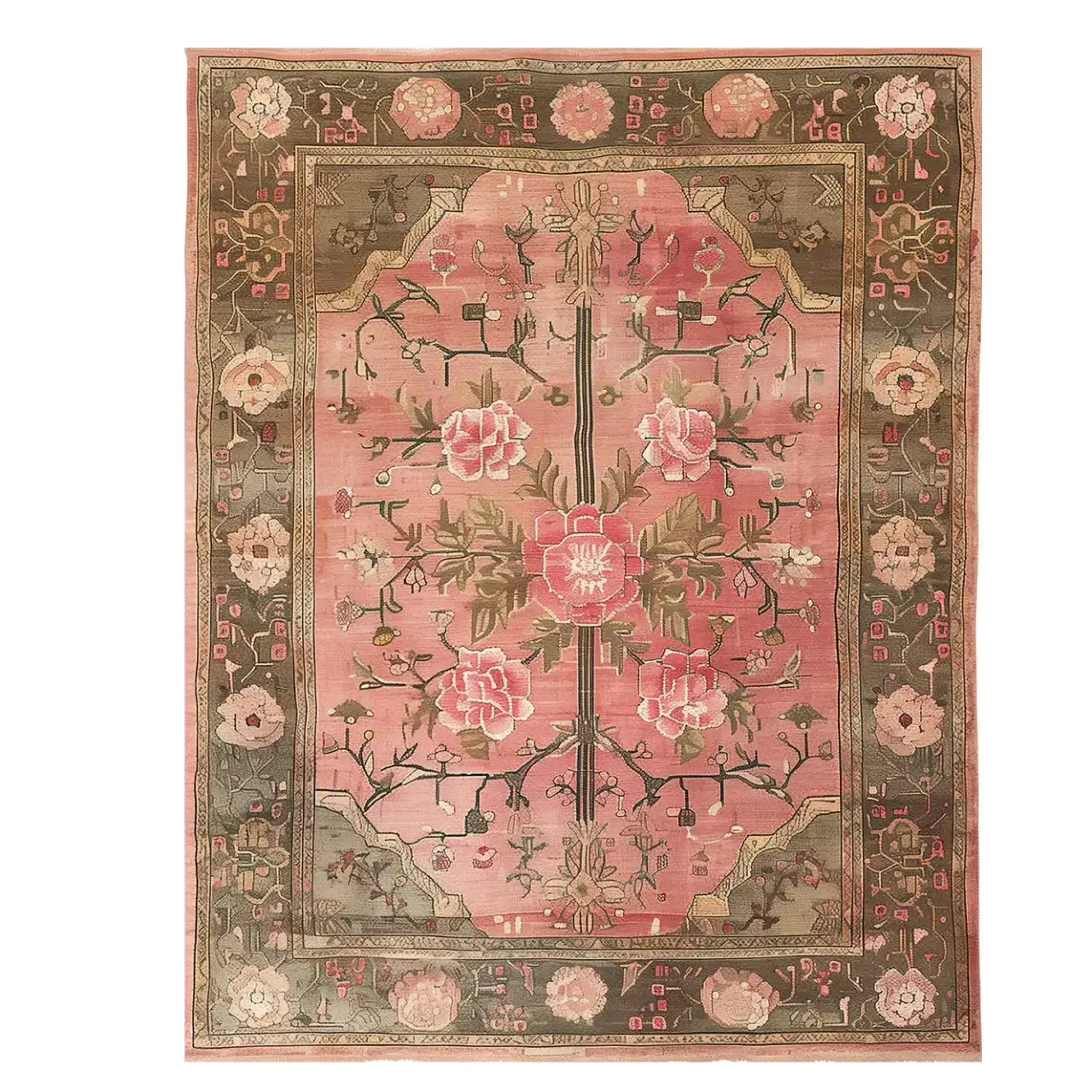 Rosaire Grandeur Knotted Wool Rug