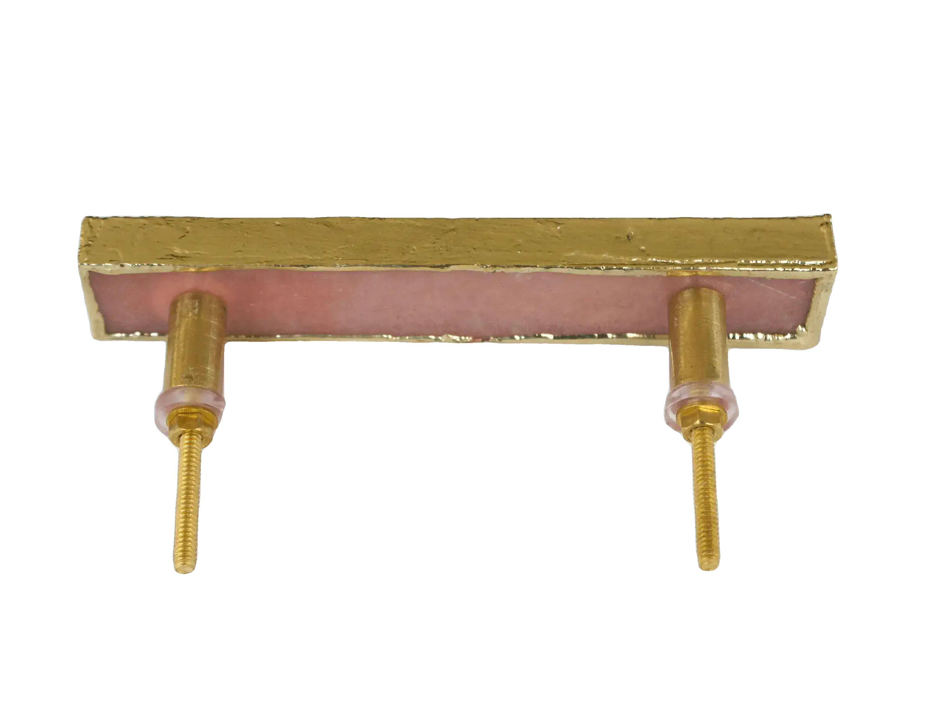 Rose Quartz Agate Cabinet Door Pull Handle - Set of 4 - Image 5