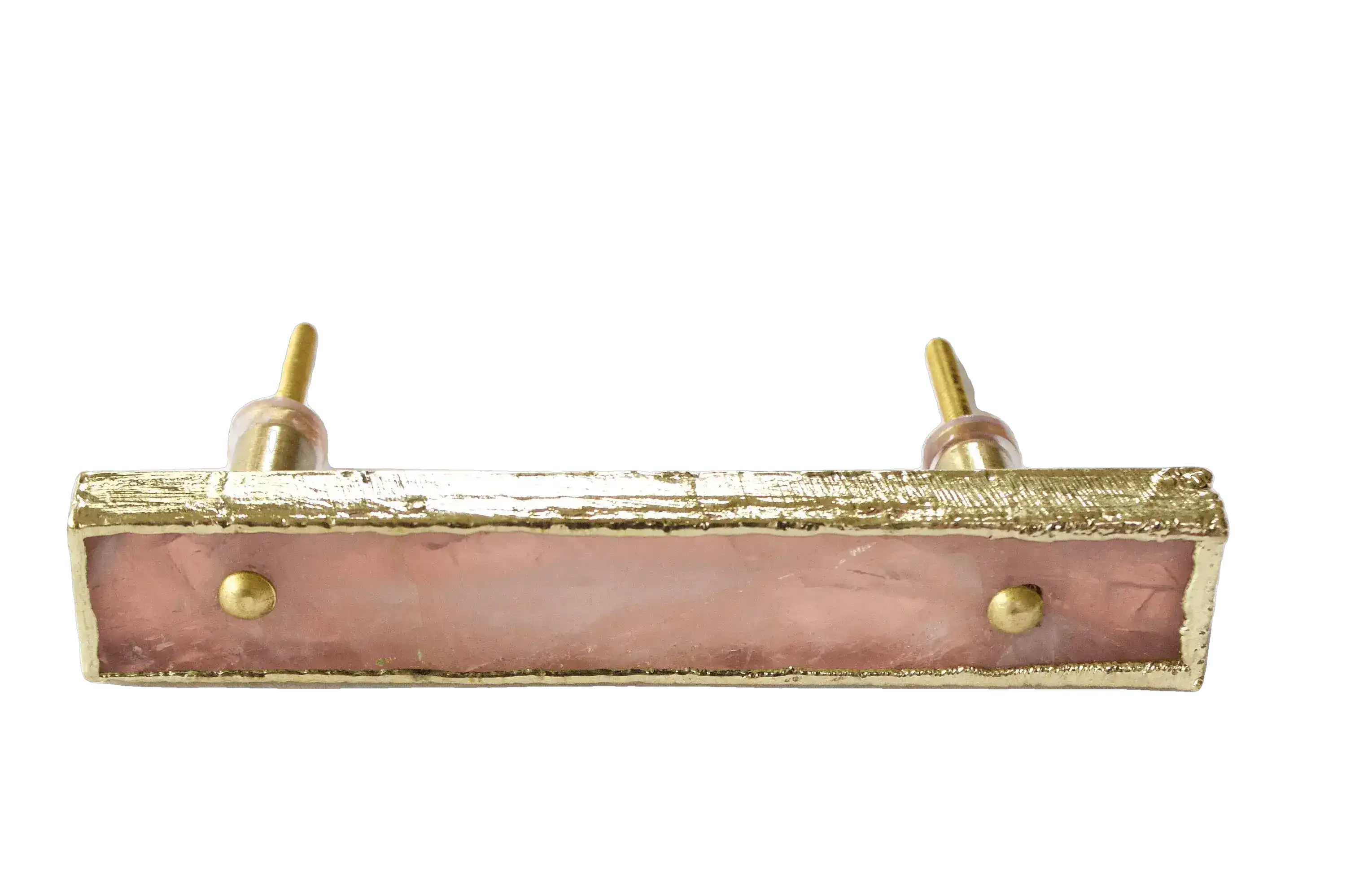 Rose Quartz Agate Cabinet Door Pull Handle - Set of 4 - Image 7