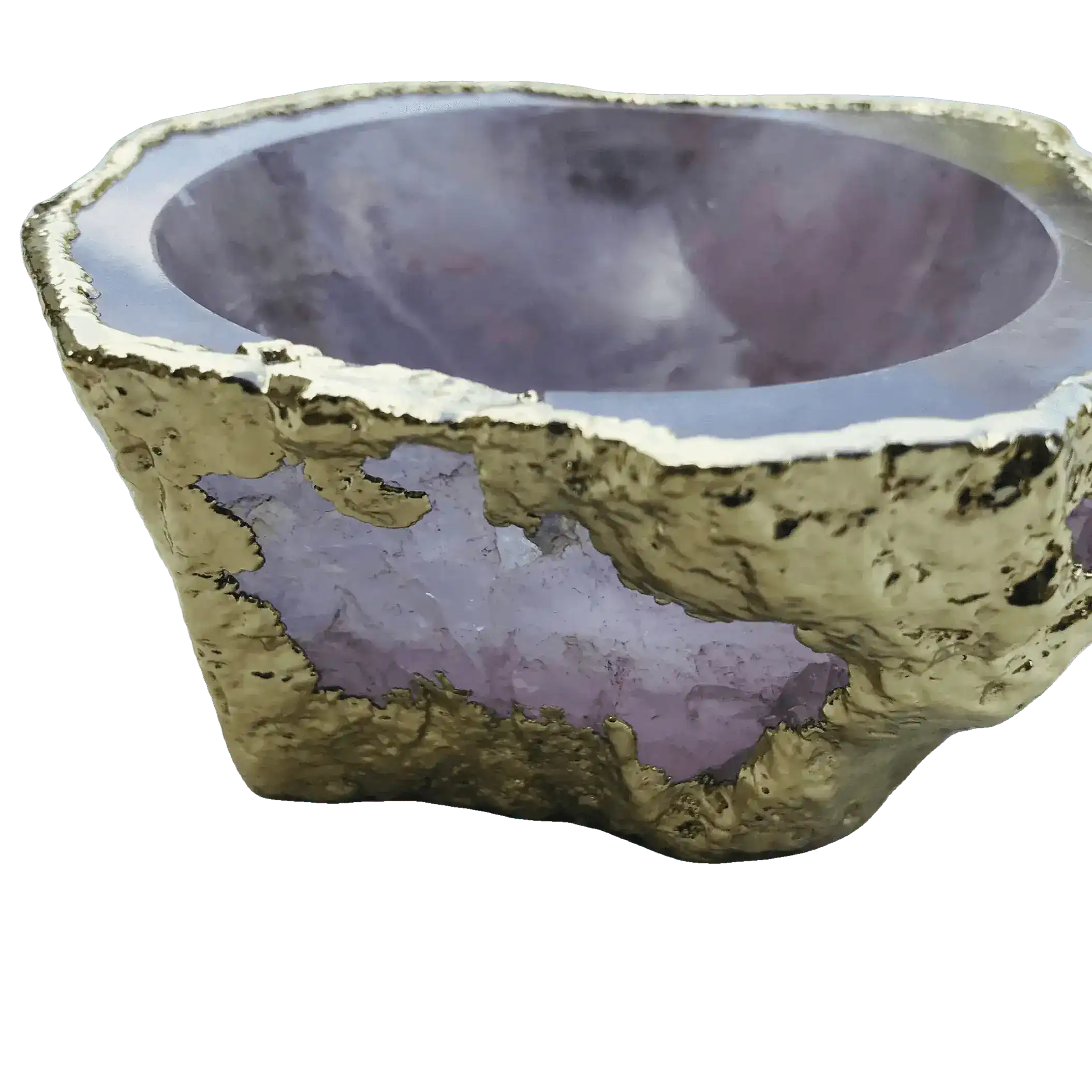 Rose Quartz Agate Jewelry Bowl - Image 2