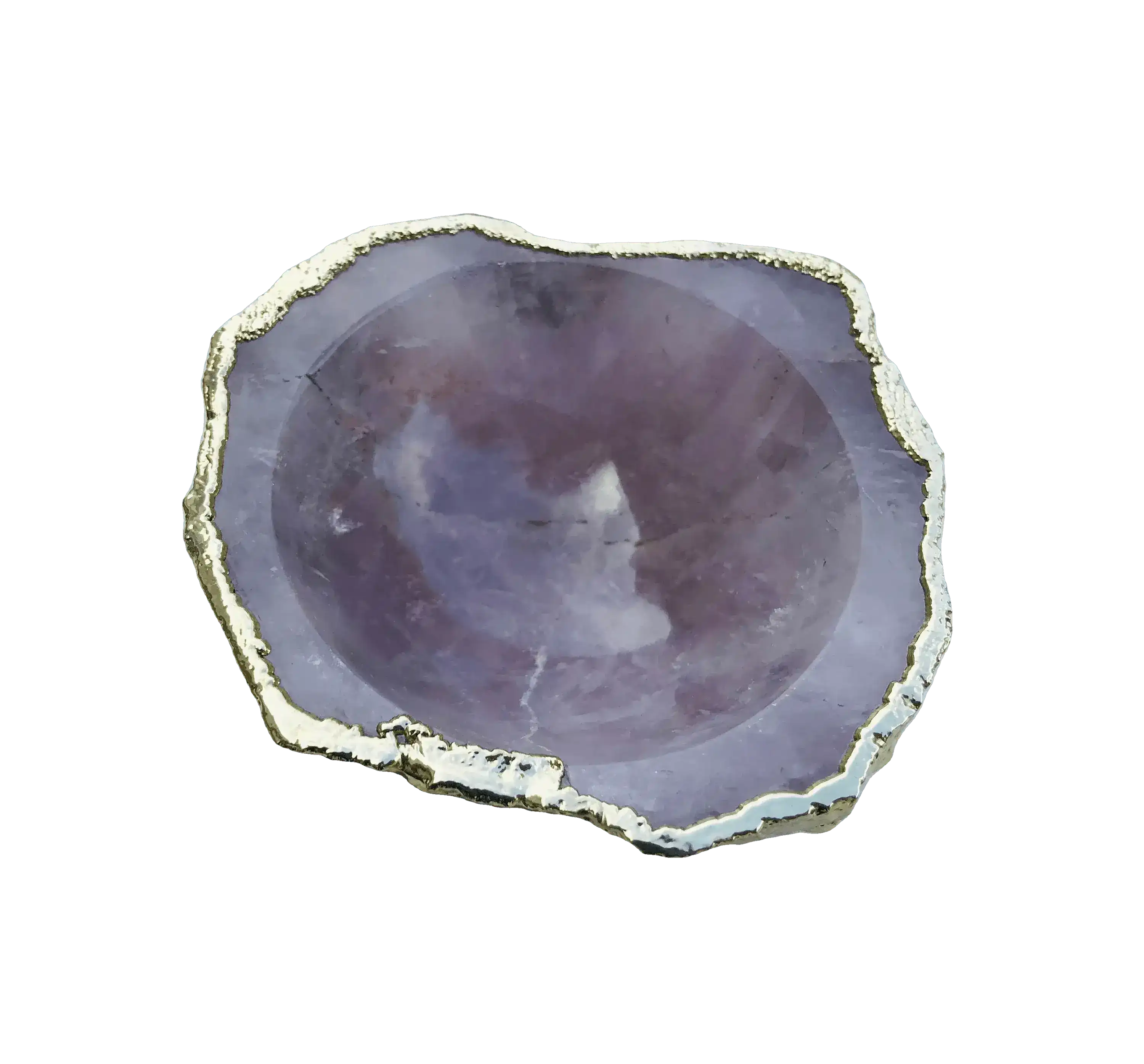 Rose Quartz Agate Jewelry Bowl - Image 3