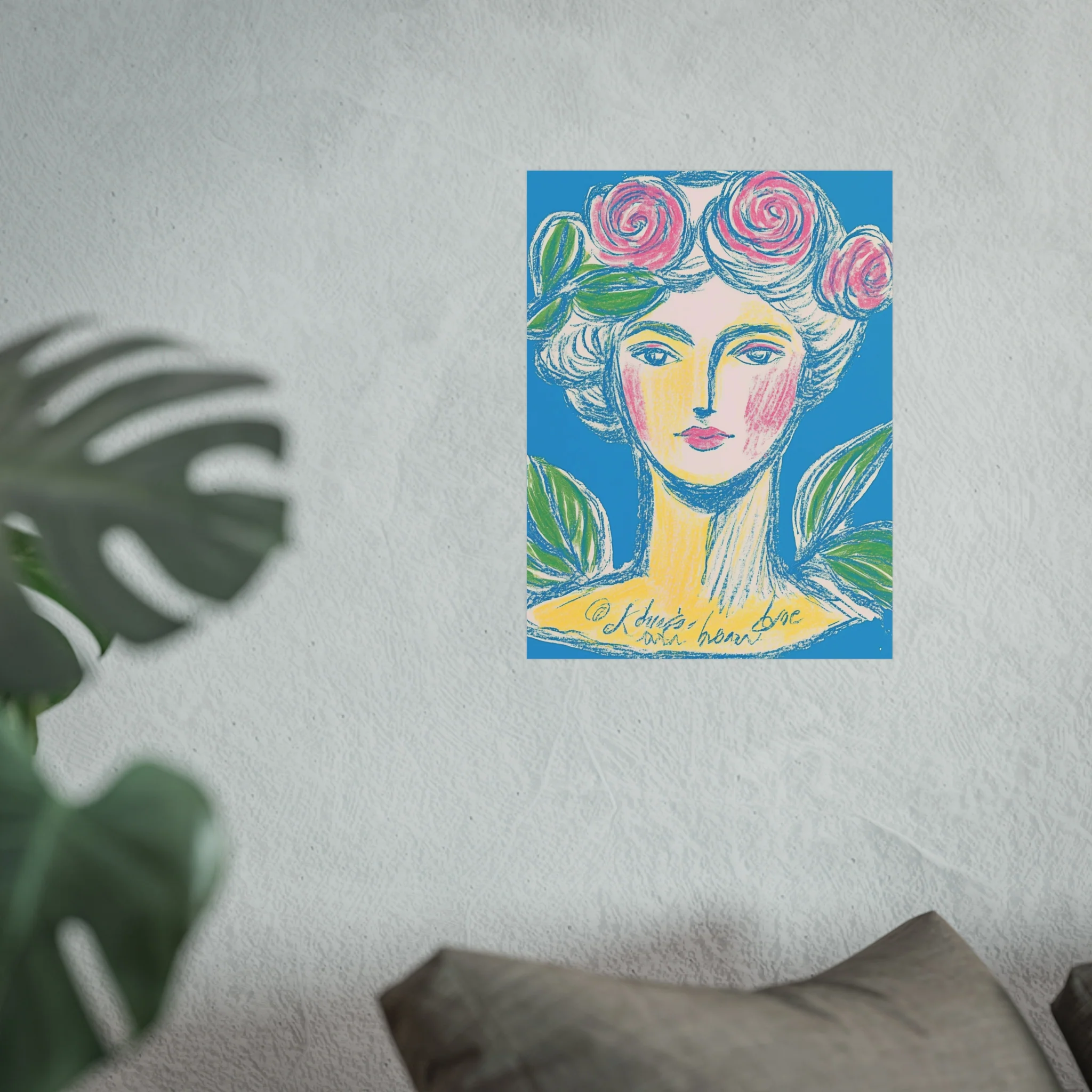 Rosette Muse - Feminine Vintage-Inspired Fine Art Poster - Image 27
