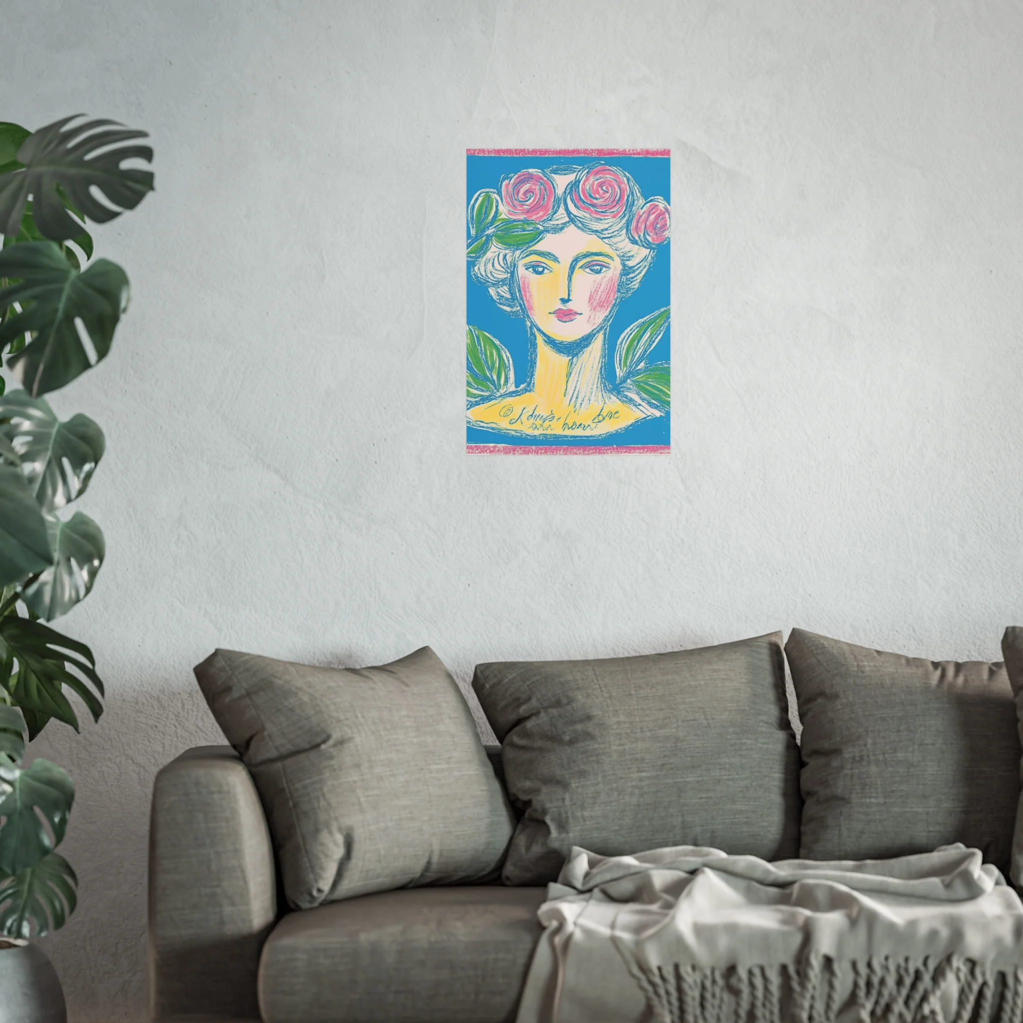 Rosette Muse - Feminine Vintage-Inspired Fine Art Poster - Image 33