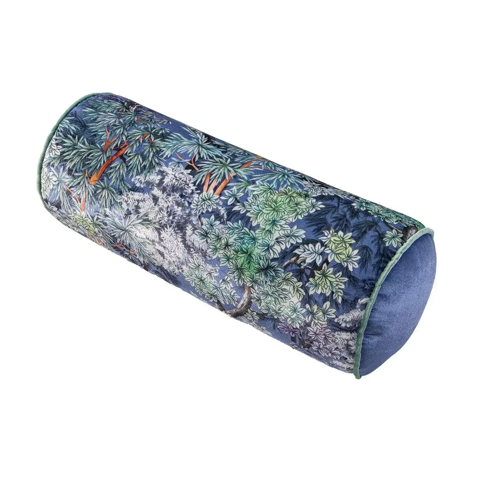 Royal Oriental Garden Jacquard Throw Pillow Cover - Image 2
