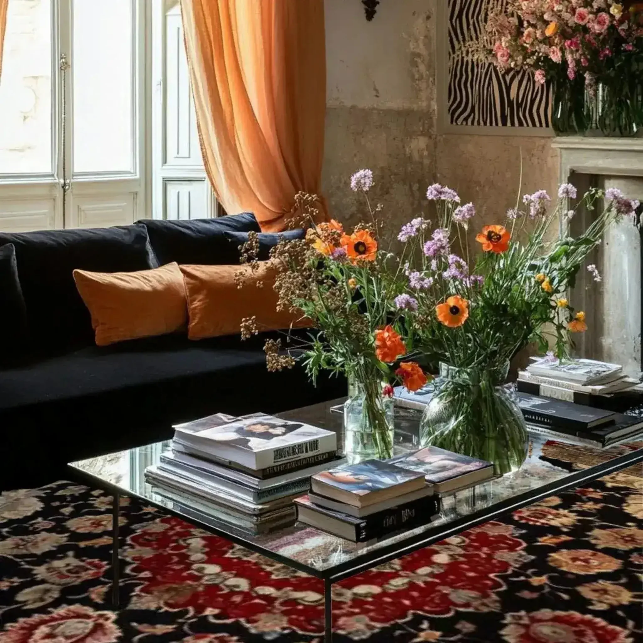 Royal Persian Hand Knotted Area Rug - Image 4