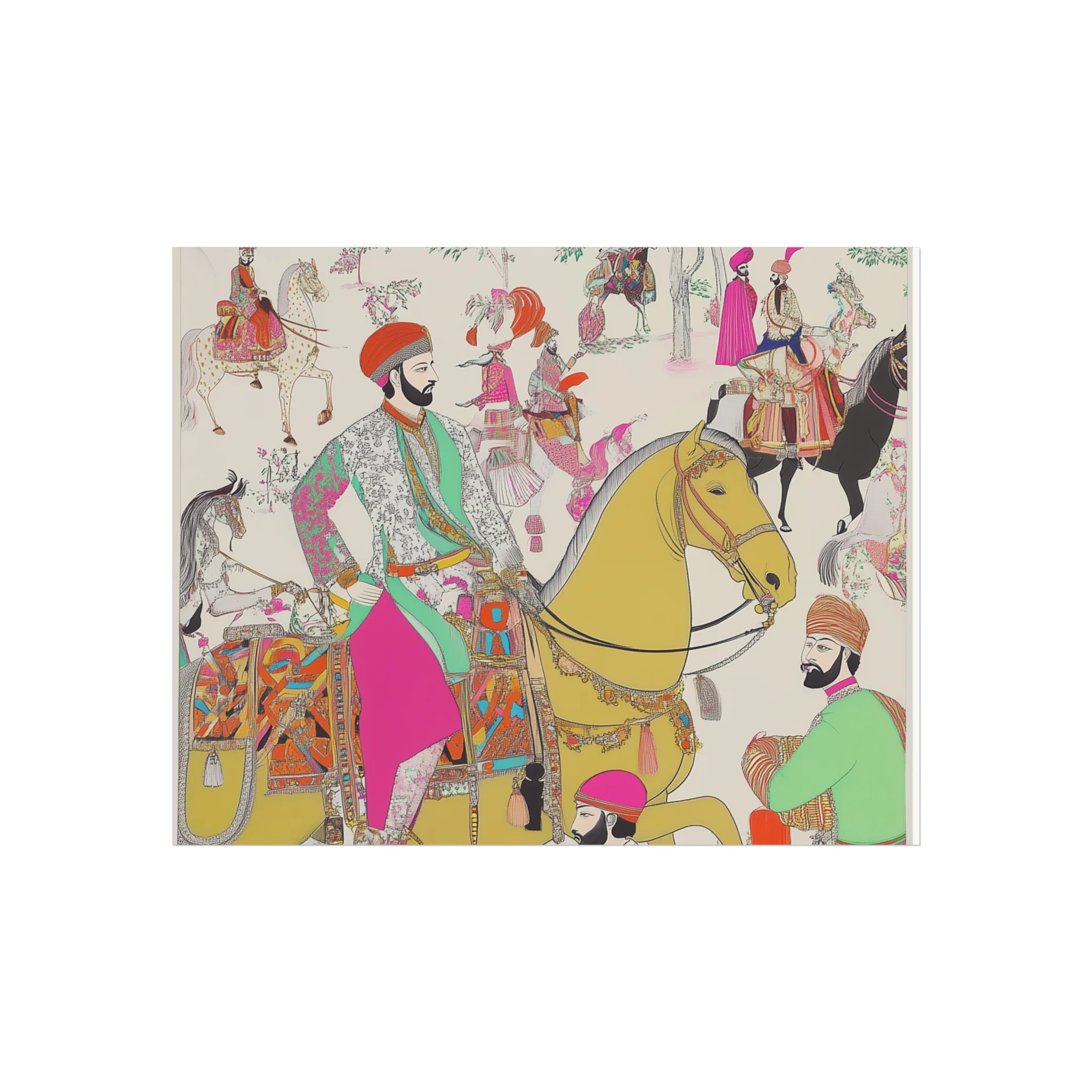 Royal Procession Fine Art Poster - Image 2