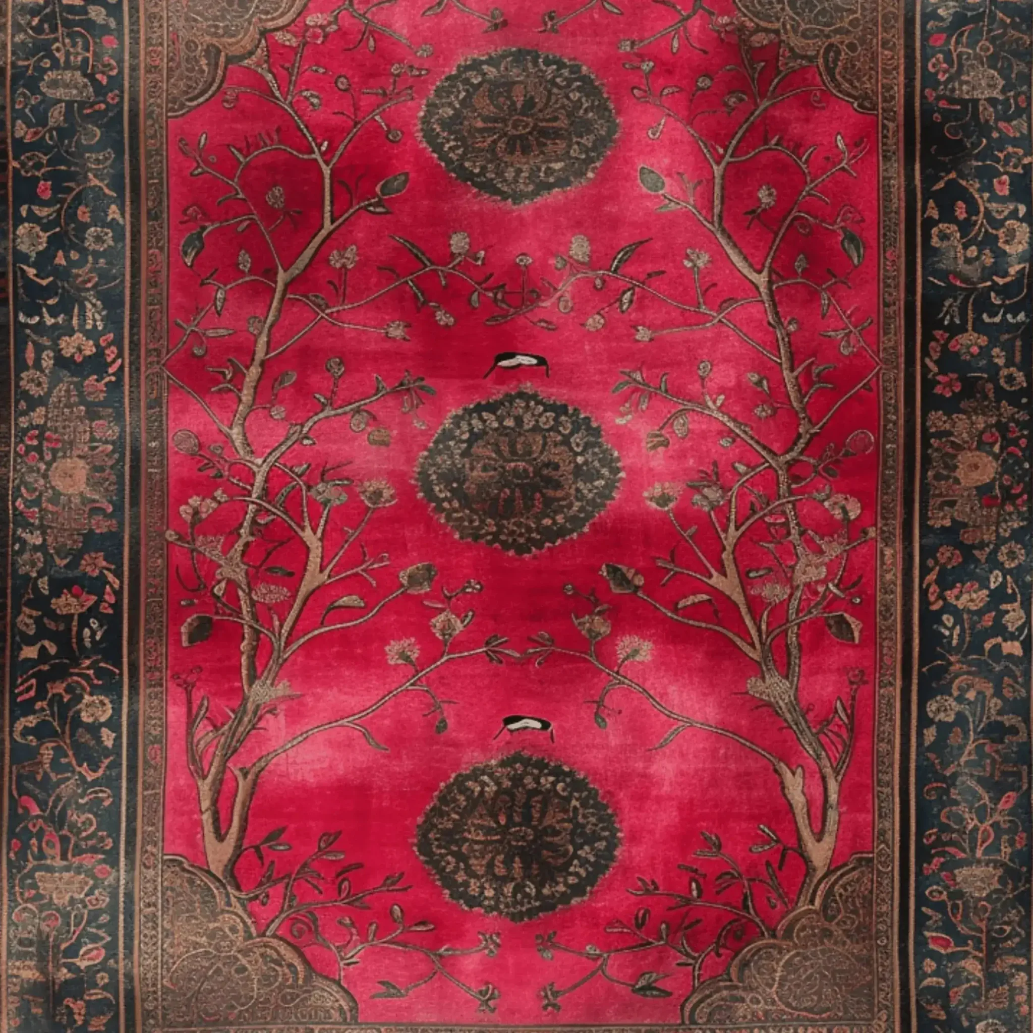 Royal Rosewood Hand Knotted Area Rug - Image 3