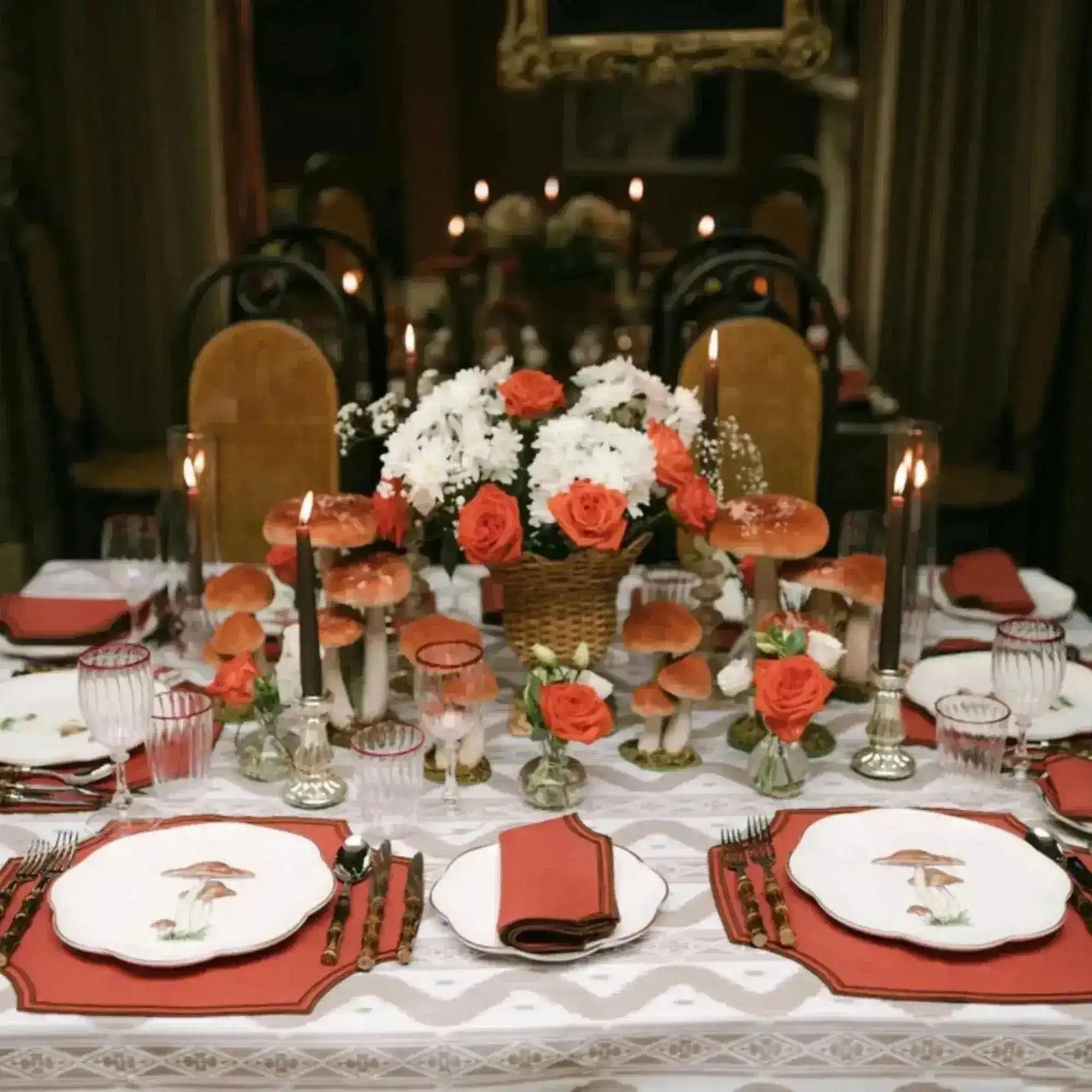 Rustic Red Placemats - Image 2