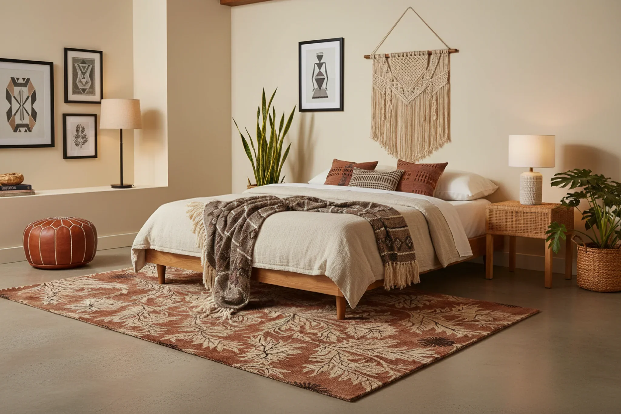 Rustic Thistle Hand Tufted Rug - Image 4