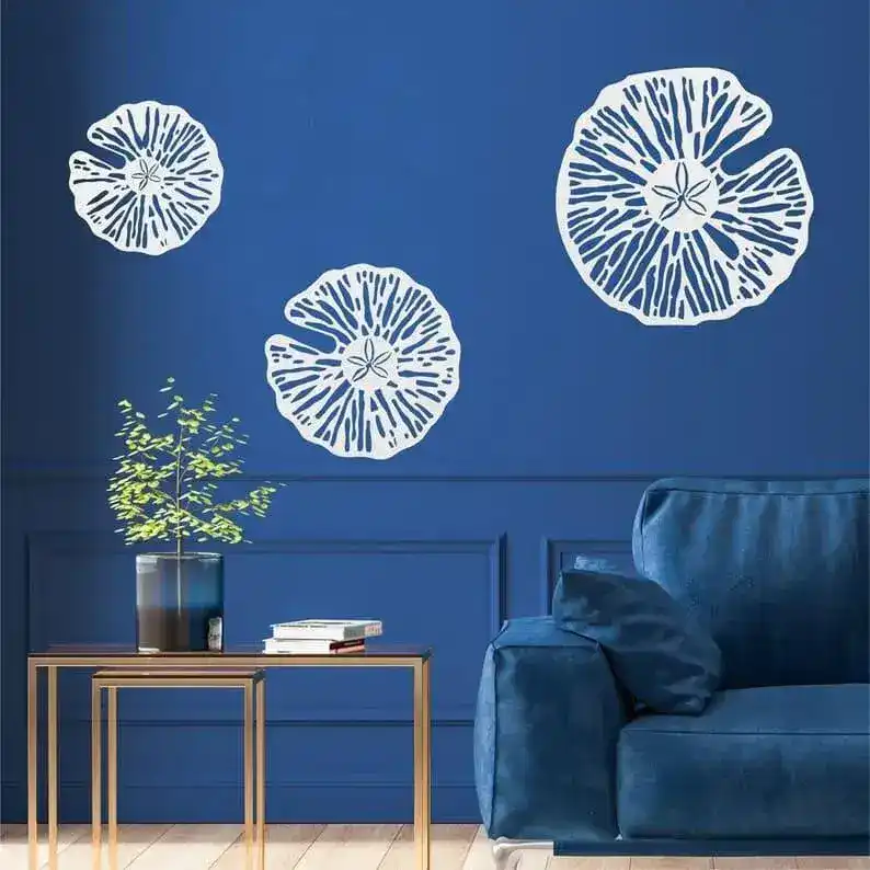 Sand Dollar Metal Wall Art - Image 3