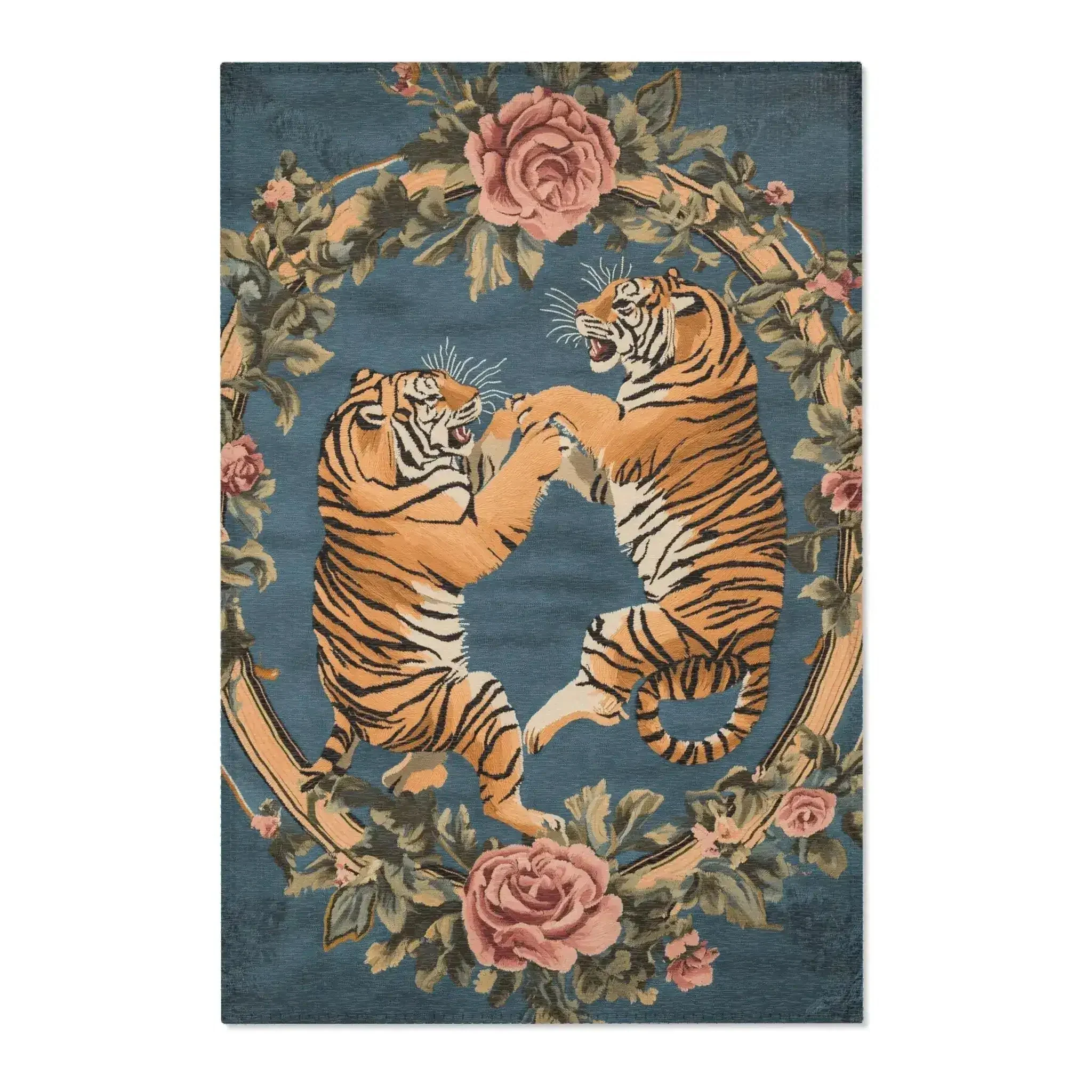 Savage Symphony Vintage Tapestry of Fierce Elegance - Image 2