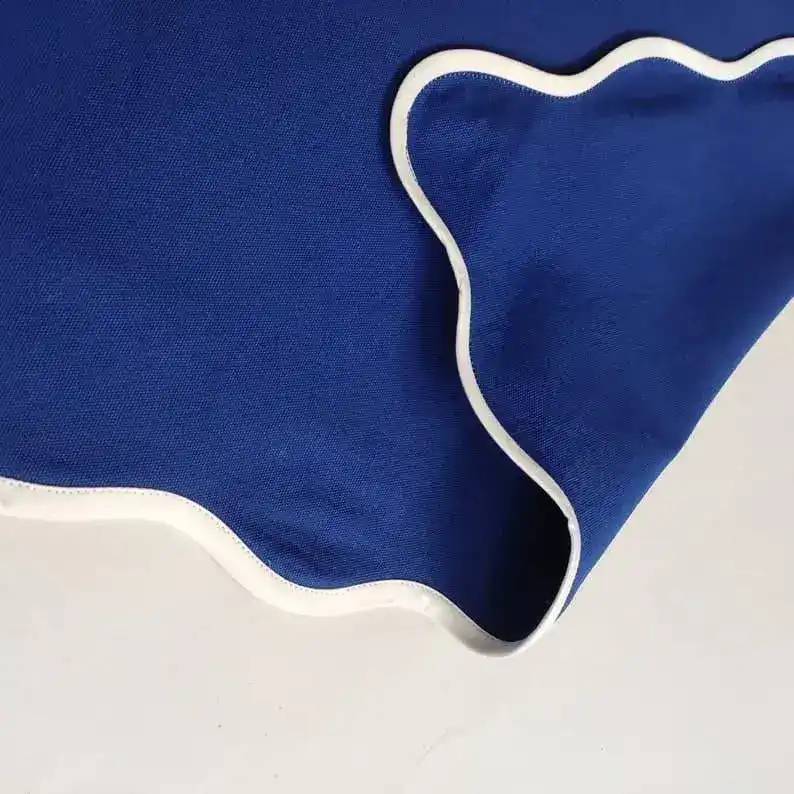 Scallop Trim Cotton Placemats and Napkins - Image 4