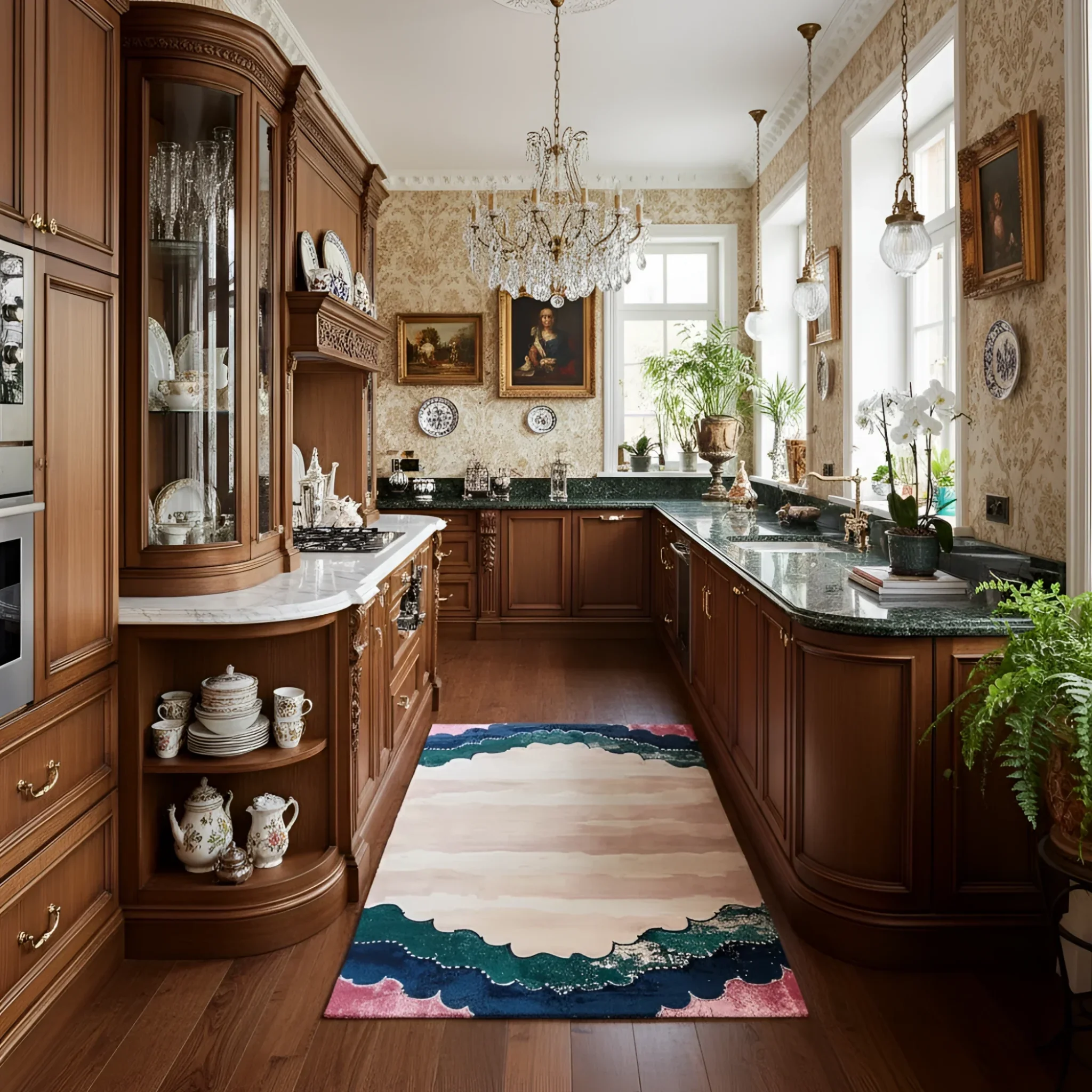 Scalloped Garden Hand Tufted Rug - Image 13