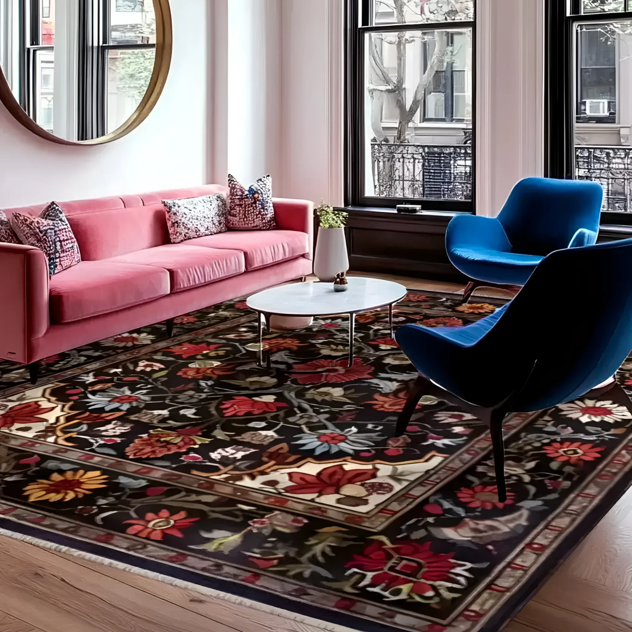 Scarlet Grove Hand Knotted Area Rug - Image 2