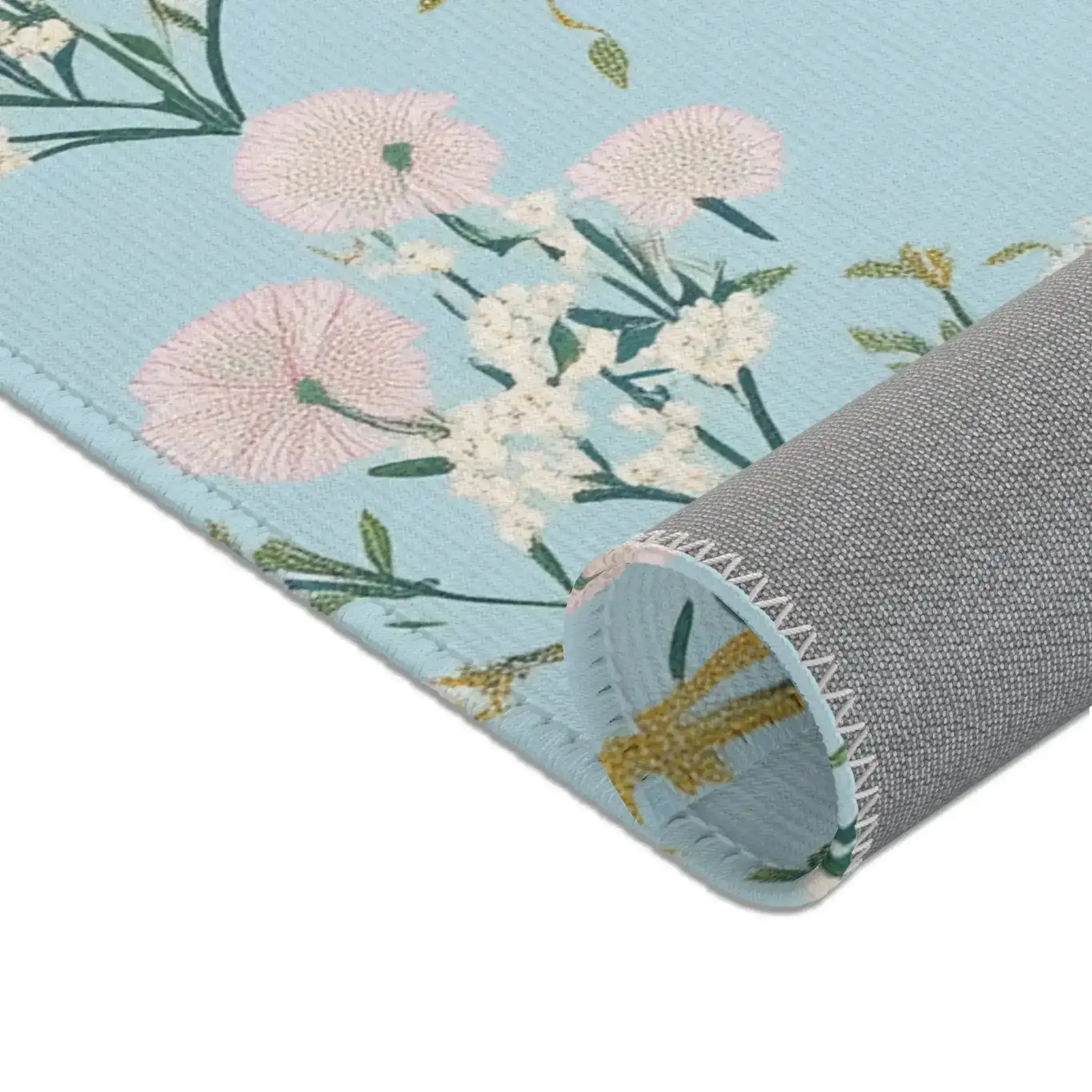 Scarlet Songbird Garden Accent Rug - Image 2