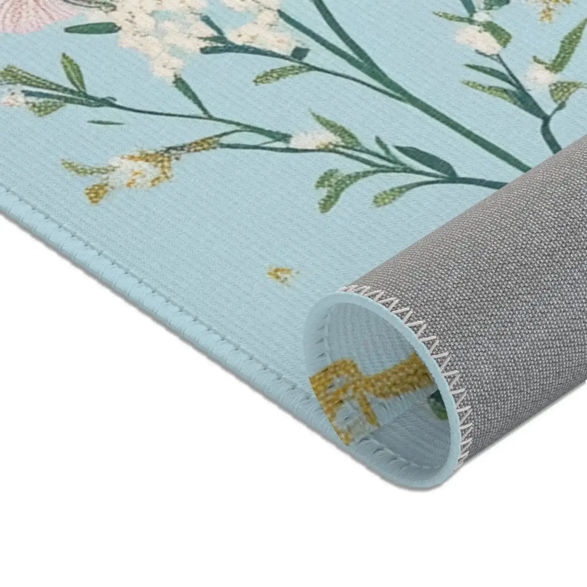 Scarlet Songbird Garden Accent Rug - Image 9
