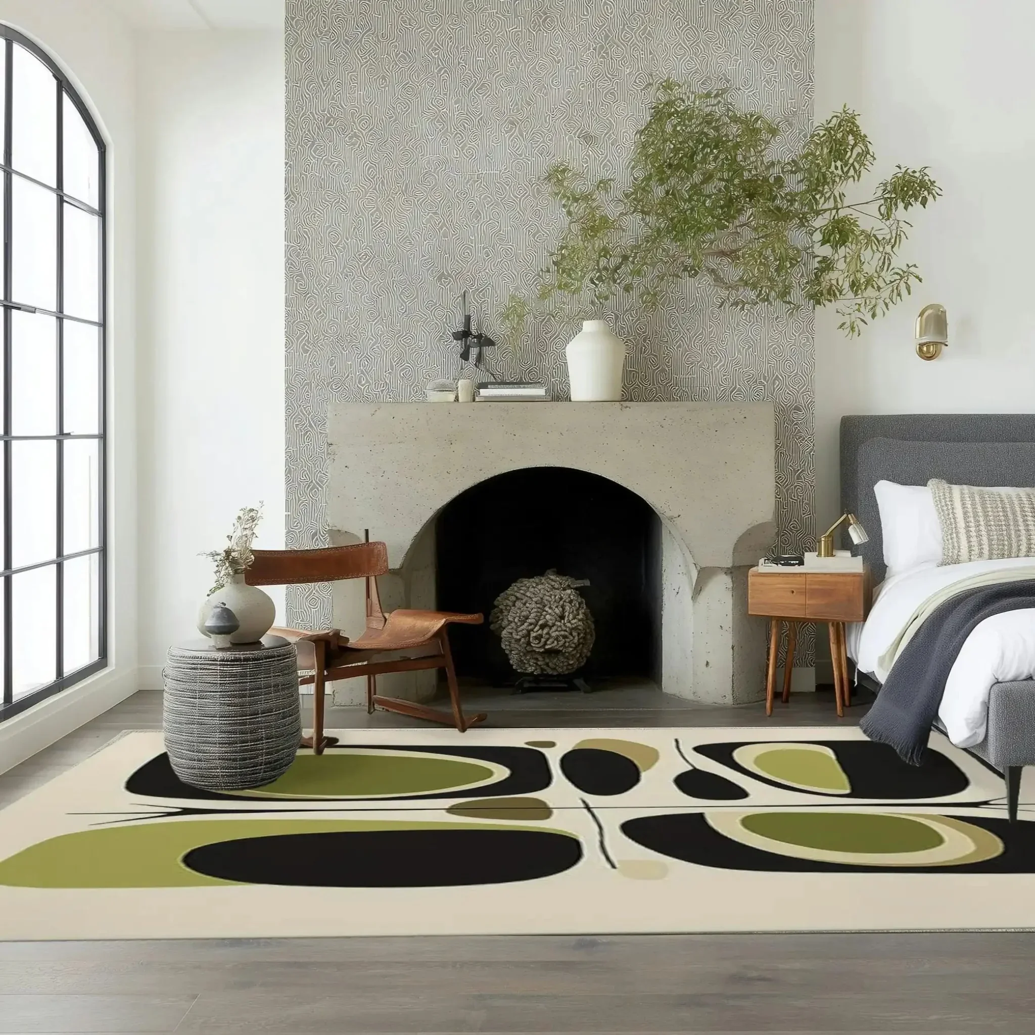 Serenity Shapes Hand Tufted Rug - Image 5