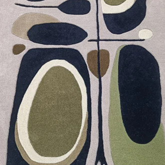 Serenity Shapes Hand Tufted Rug - Image 7