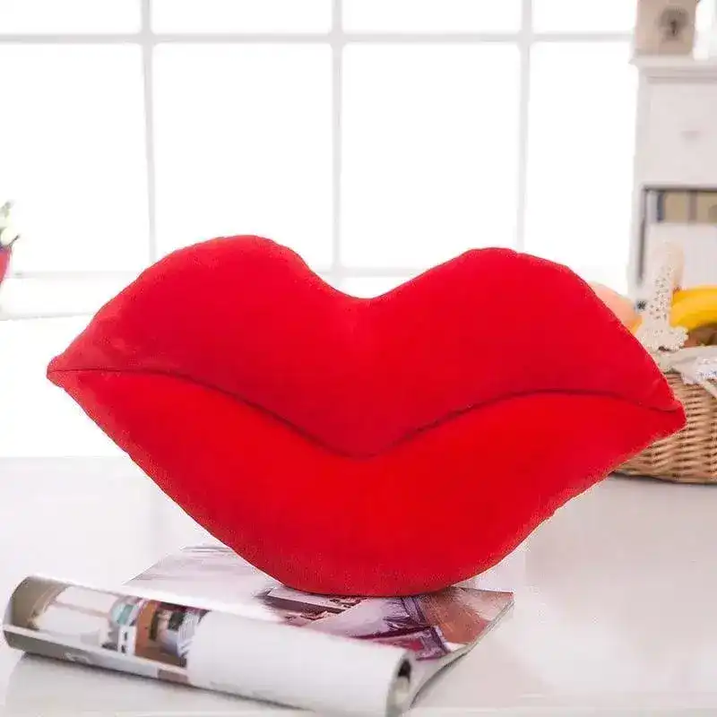 Sexy Lips Shape Pillow Cushion - Image 3