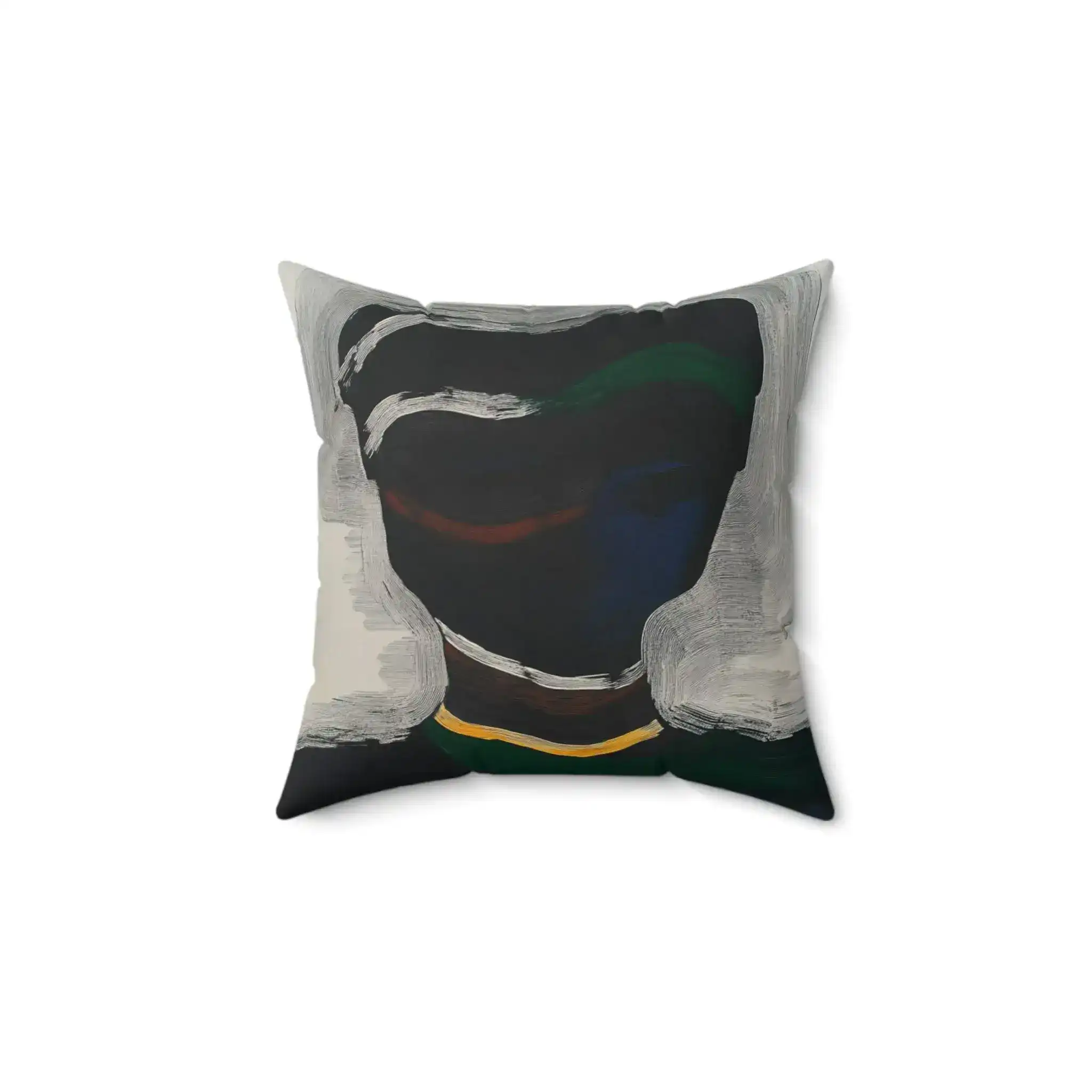 Silent Currents Throw Pillow