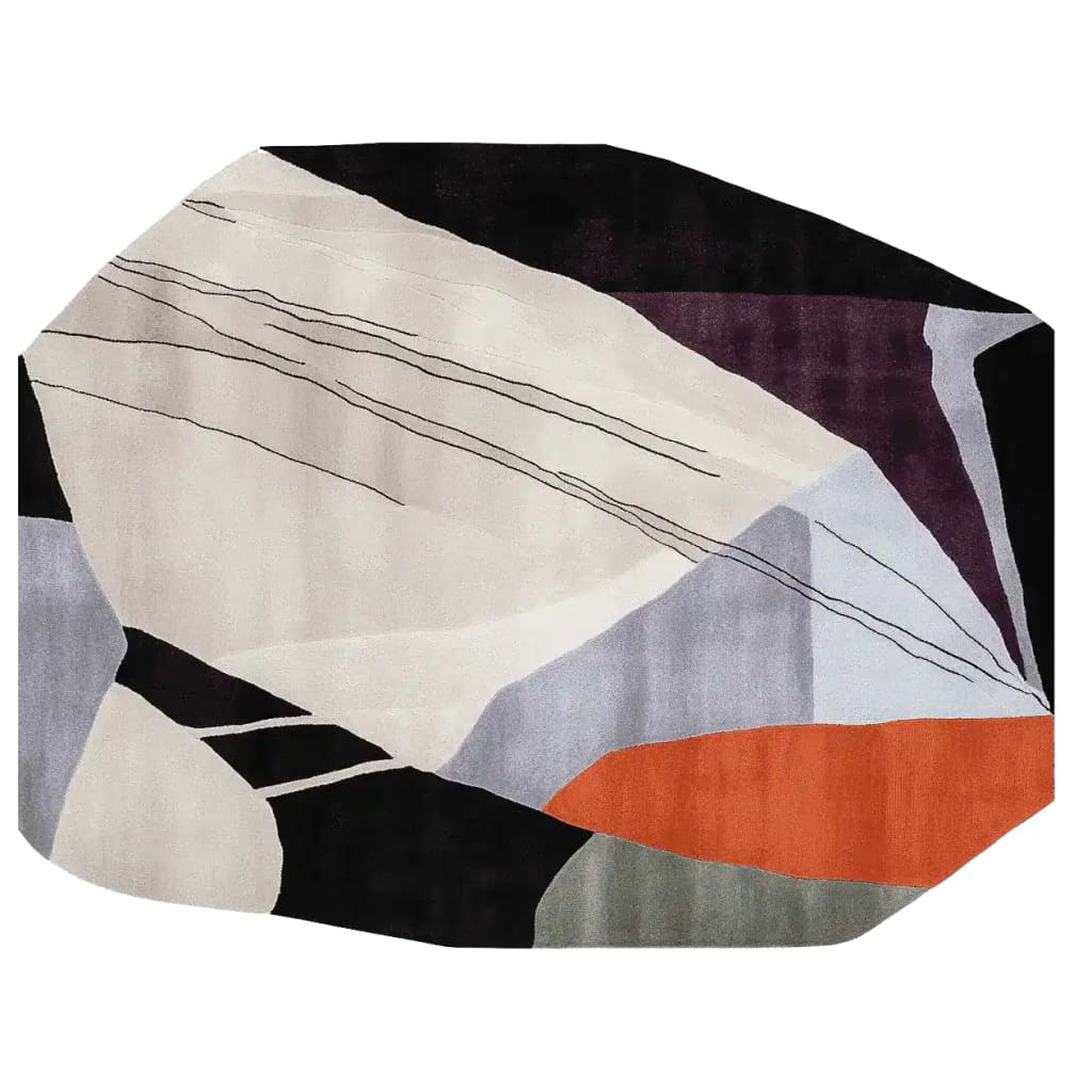 Silent Shape Theory Hand Tufted Rug - Image 4