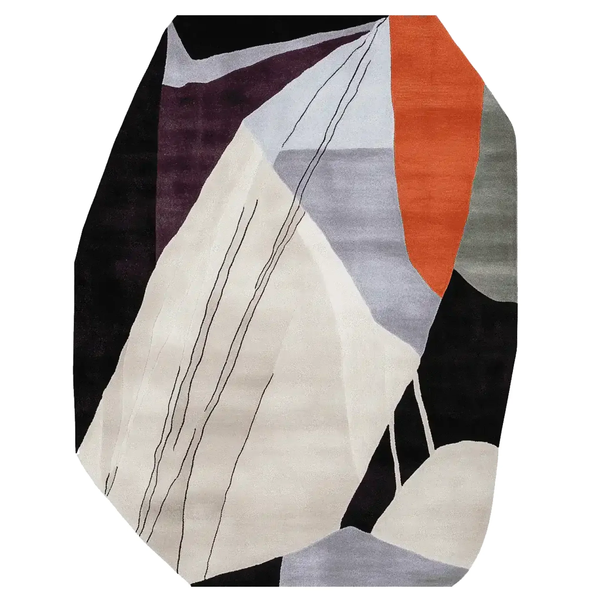 Silent Shape Theory Hand Tufted Rug - Image 7