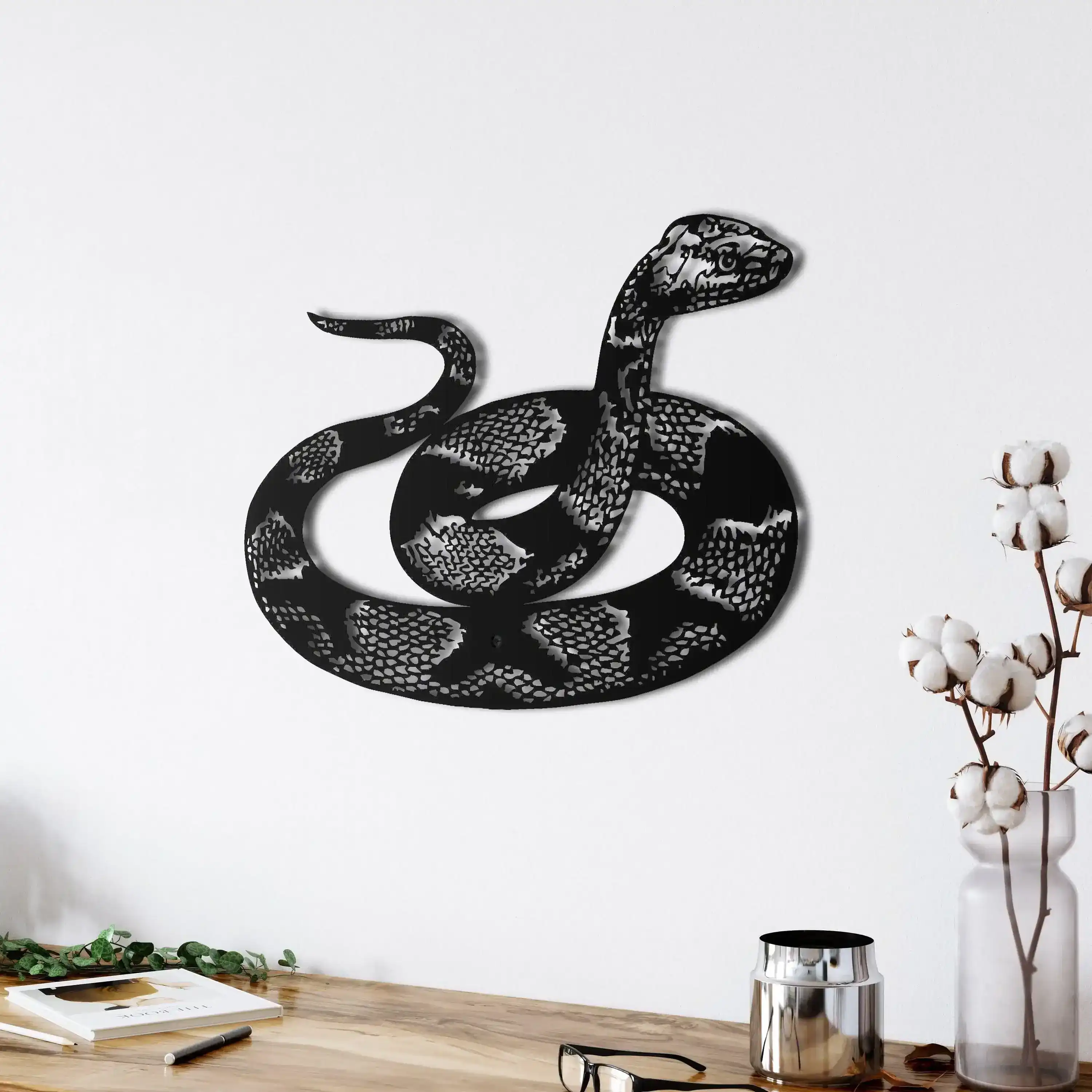 Snake Metal Wall Art - Image 7