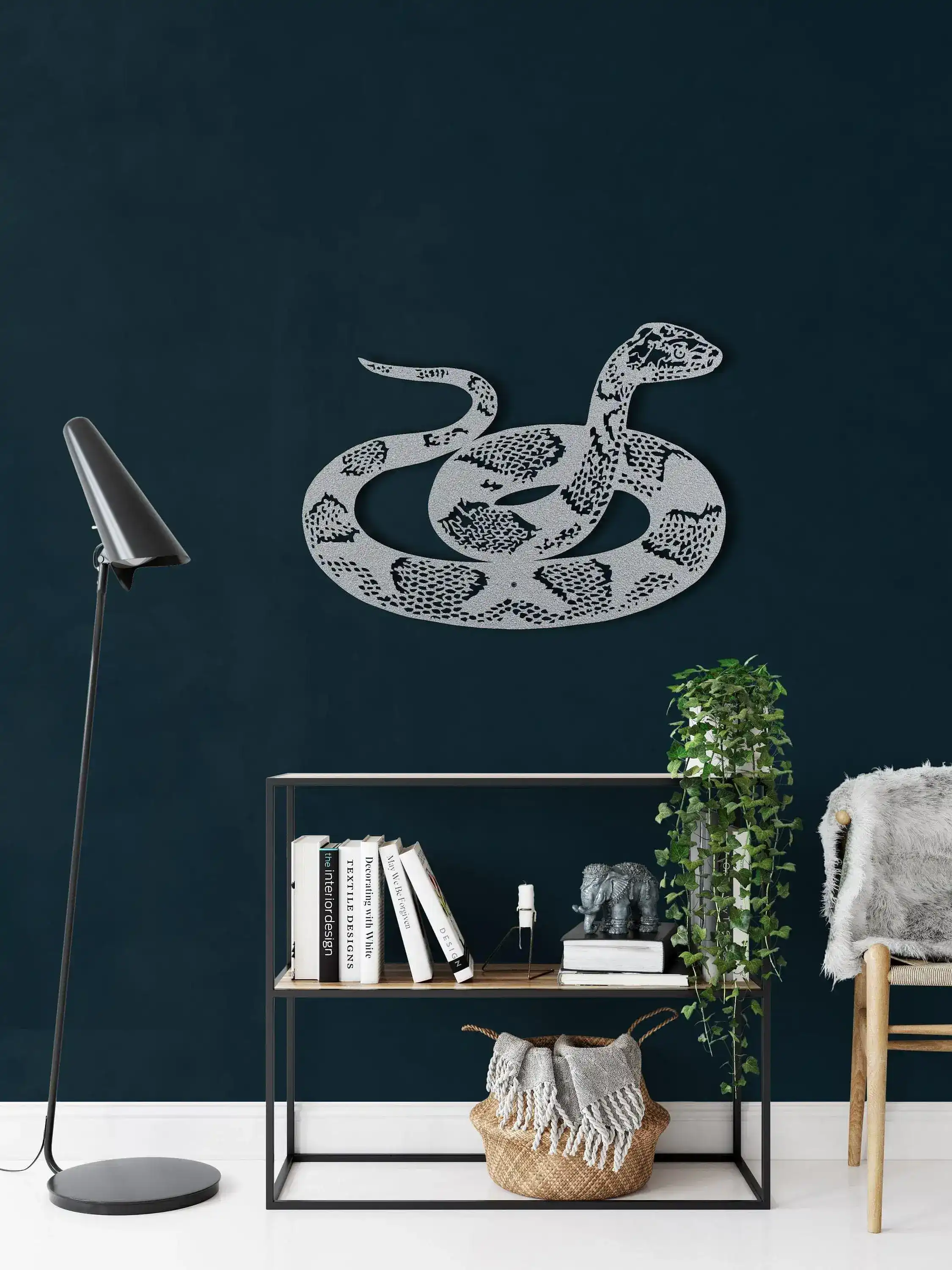Snake Metal Wall Art - Image 9