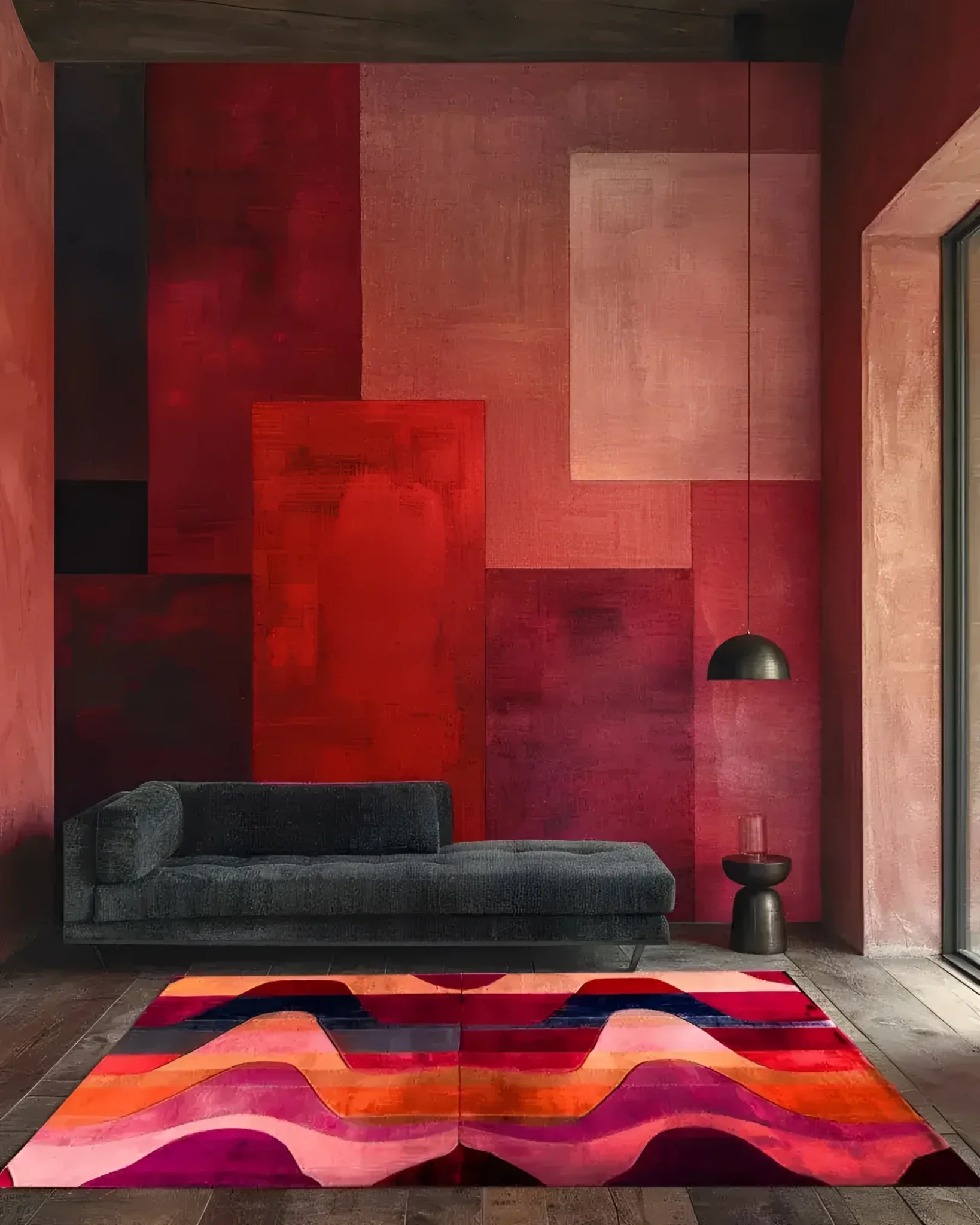 Solar Flow Hand Tufted Rug - Image 3