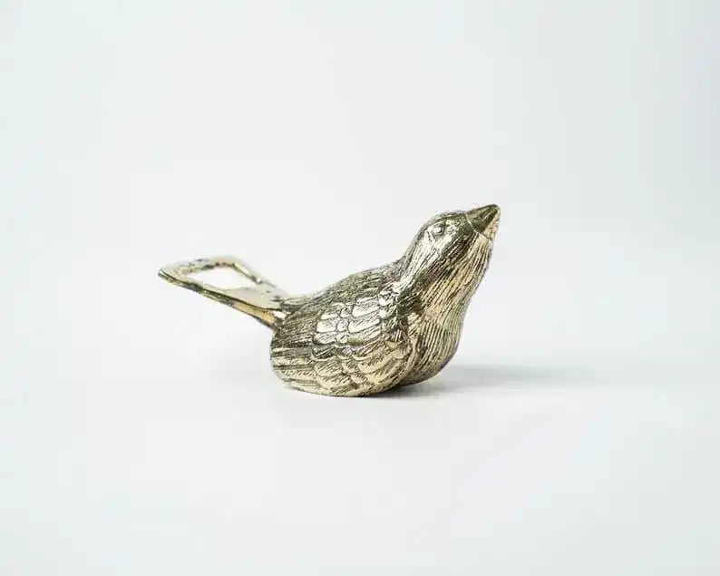 Solid Brass Bird Bottle Opener - Image 6
