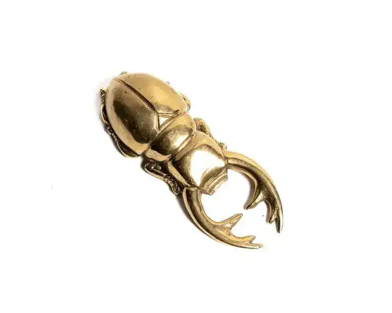 Solid Brass Bug Bottle Opener - Image 4