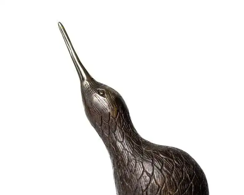 Solid Brass Kiwi Miniature Figurine - Image 4