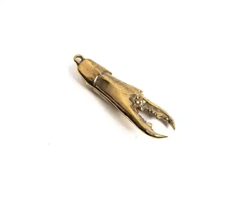 Solid Brass Lobster Claw Bottle Opener - Image 7