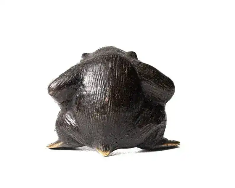 Solid Brass Yoga Monkeys Sculpture - Image 8