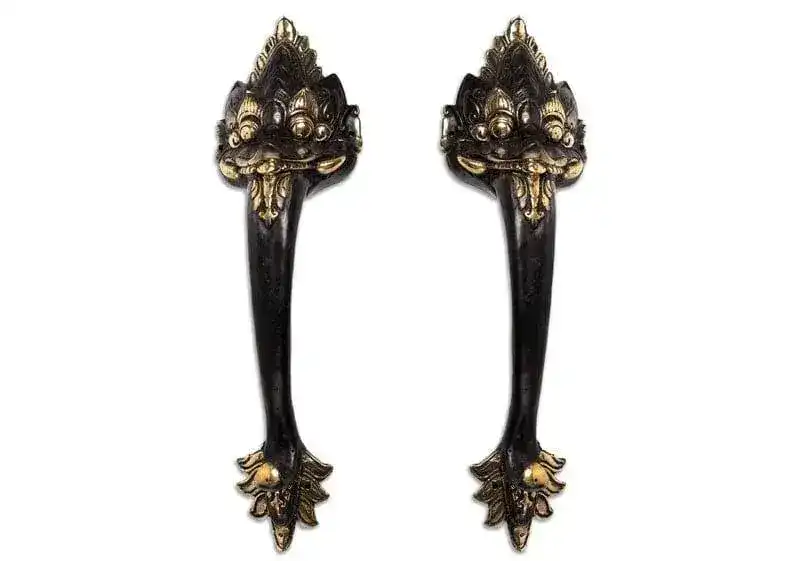 Solid Bronze Barong Door Handle - Image 3