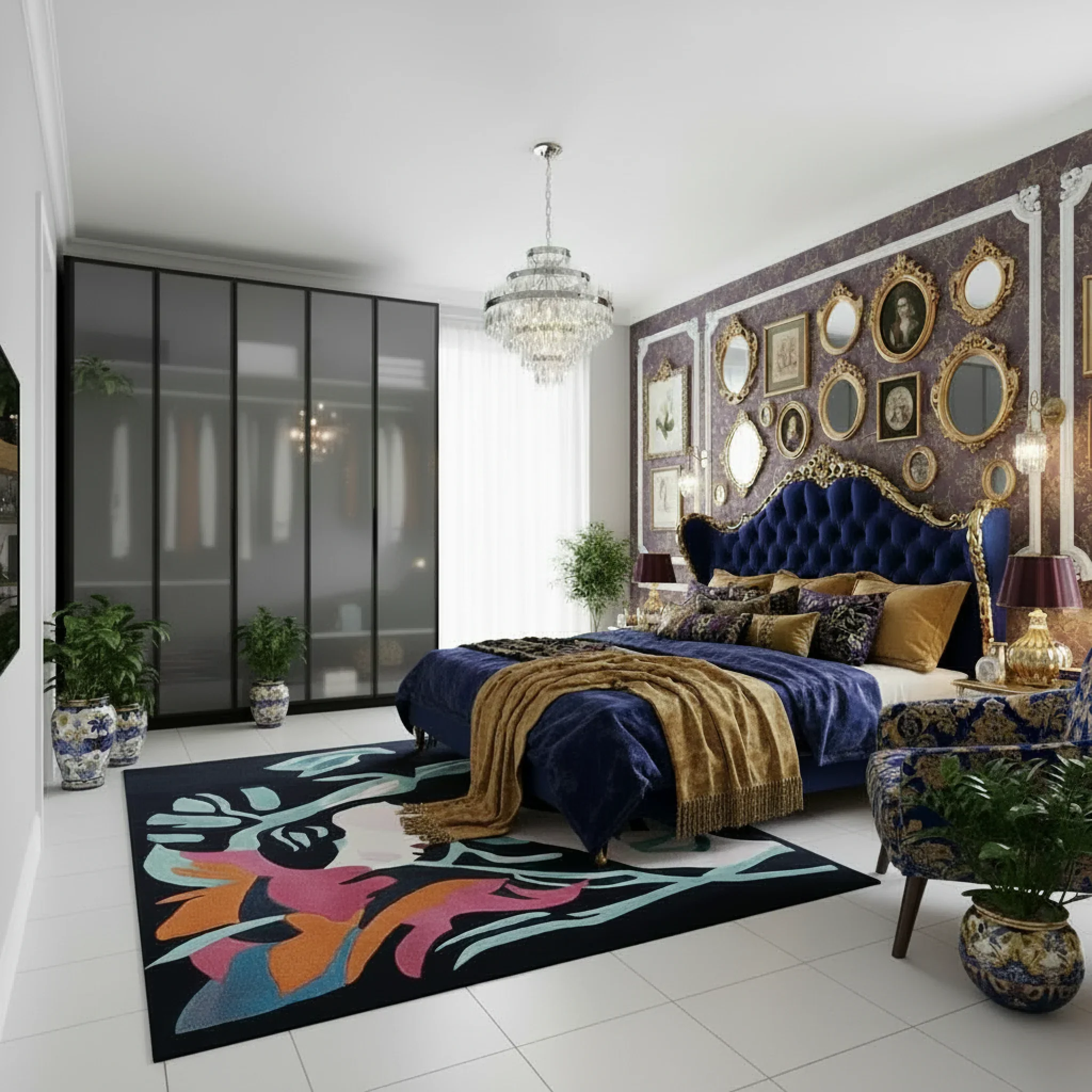 Spirit Frame Hand Tufted Rug - Image 4