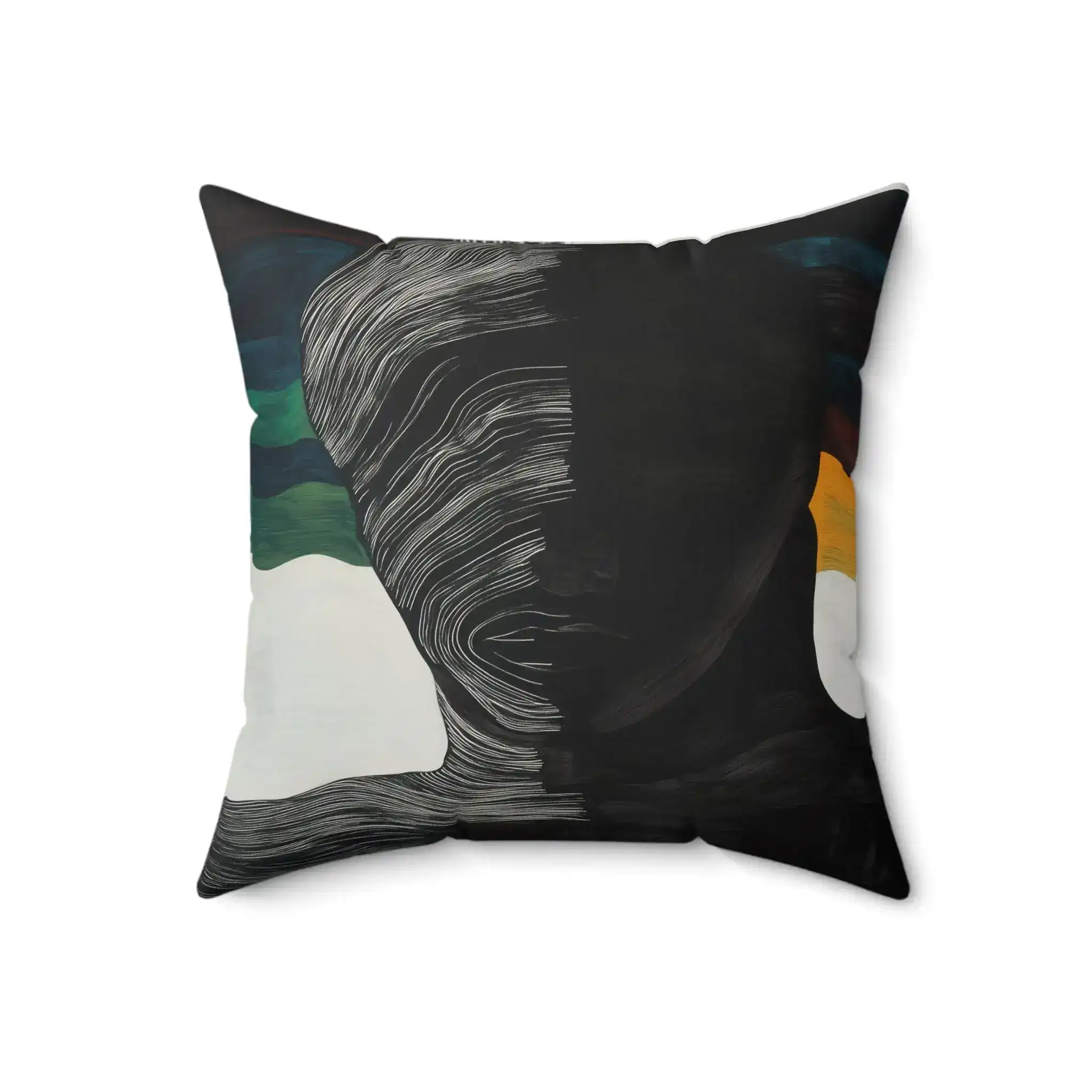 Split Spectrum Throw Pillow - Image 3