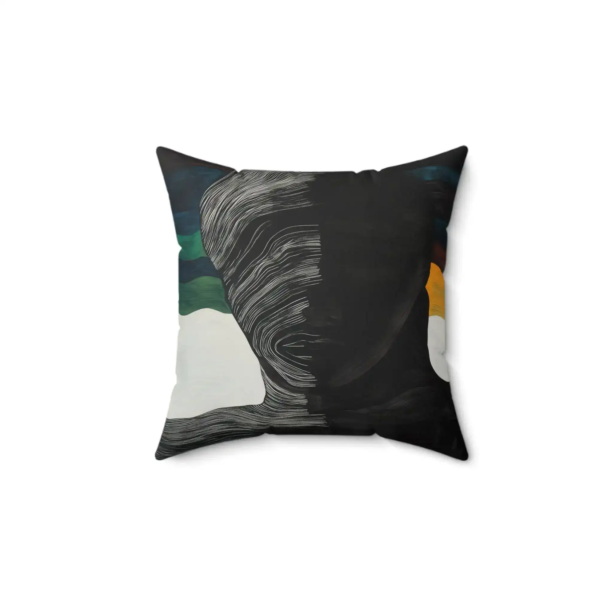 Split Spectrum Throw Pillow - Image 5