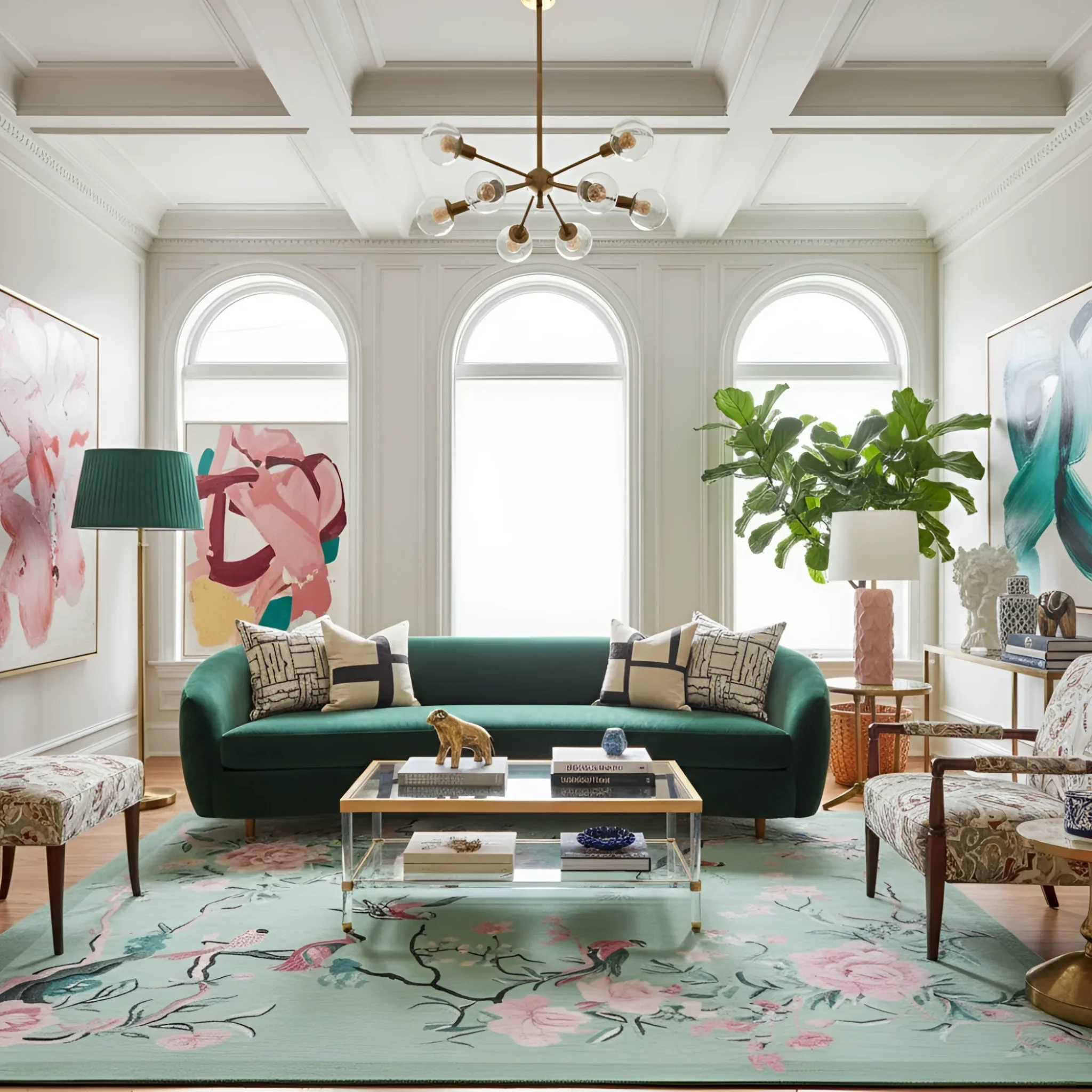 Springtime Tale Hand Tufted Rug - Image 2