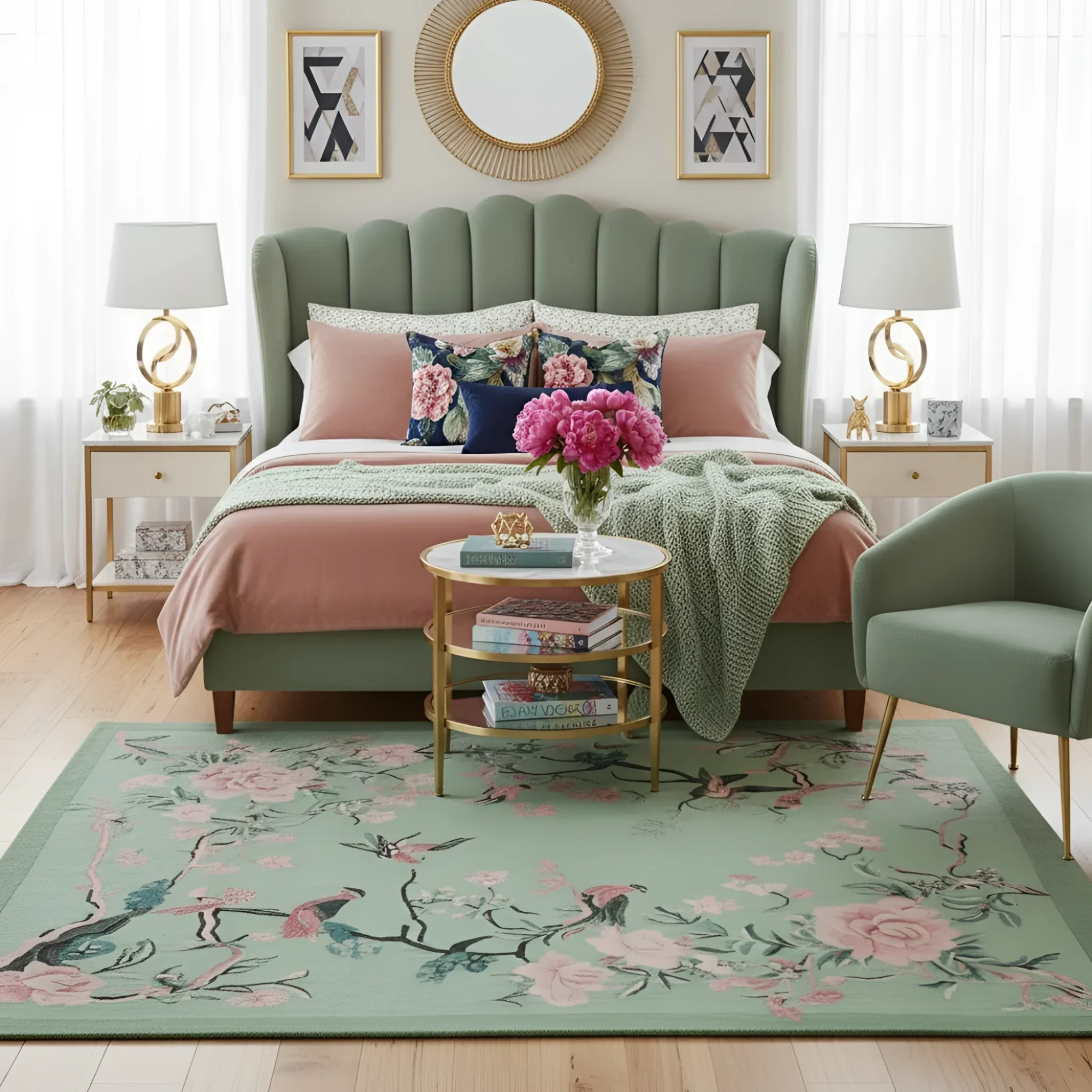 Springtime Tale Hand Tufted Rug - Image 3